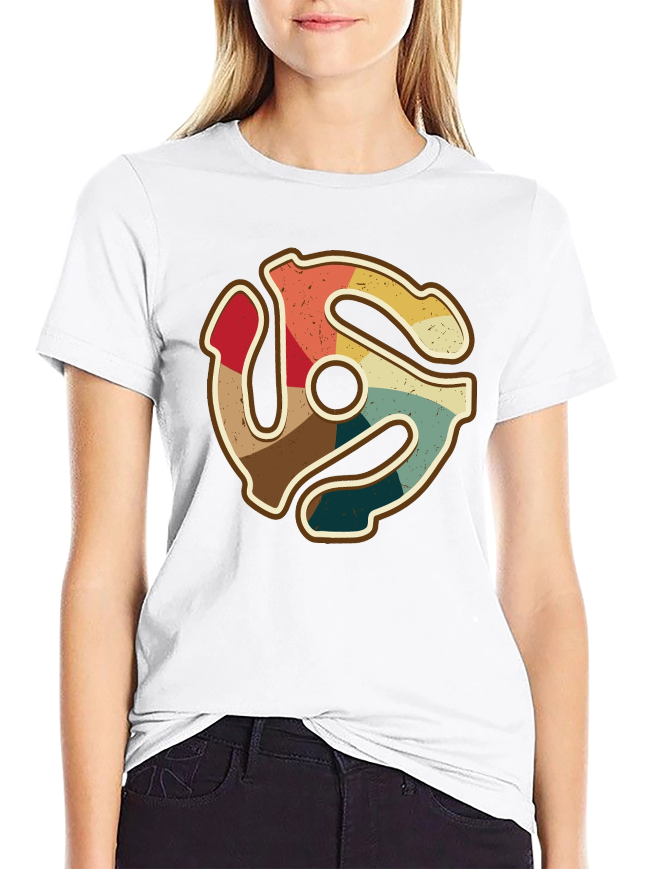 Retro Record Adapter T-Shirt