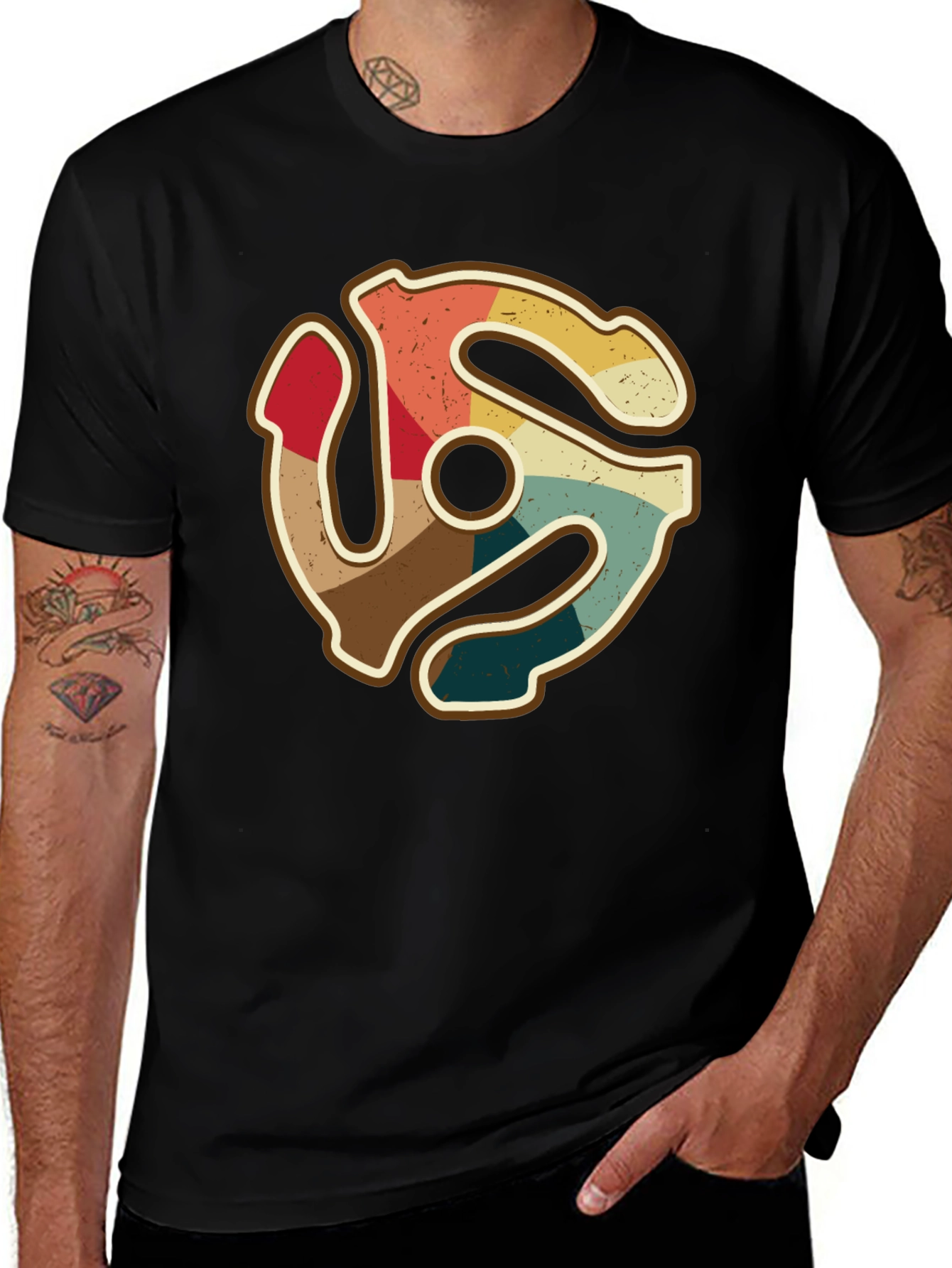 Retro Record Adapter T-Shirt