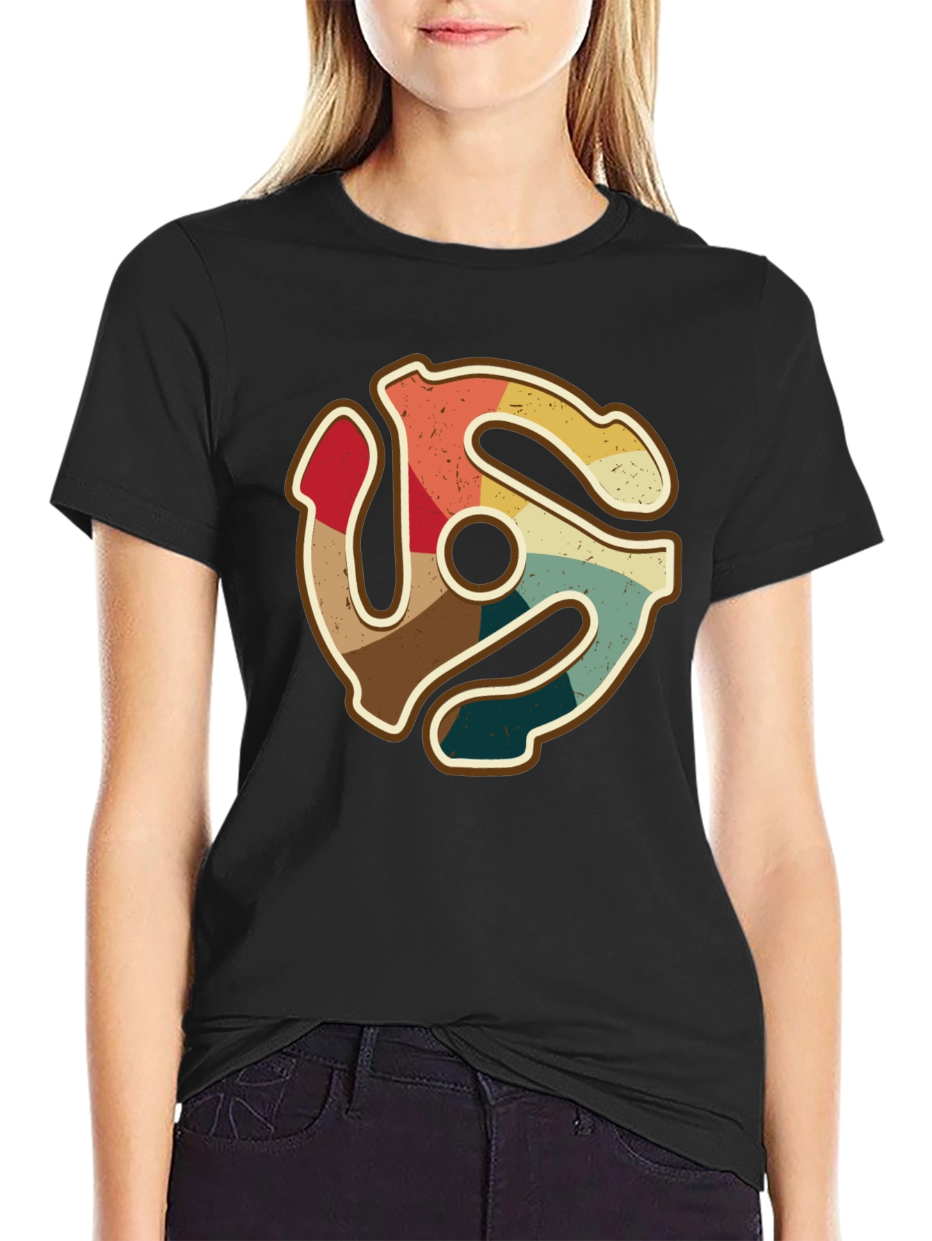 Retro Record Adapter T-Shirt