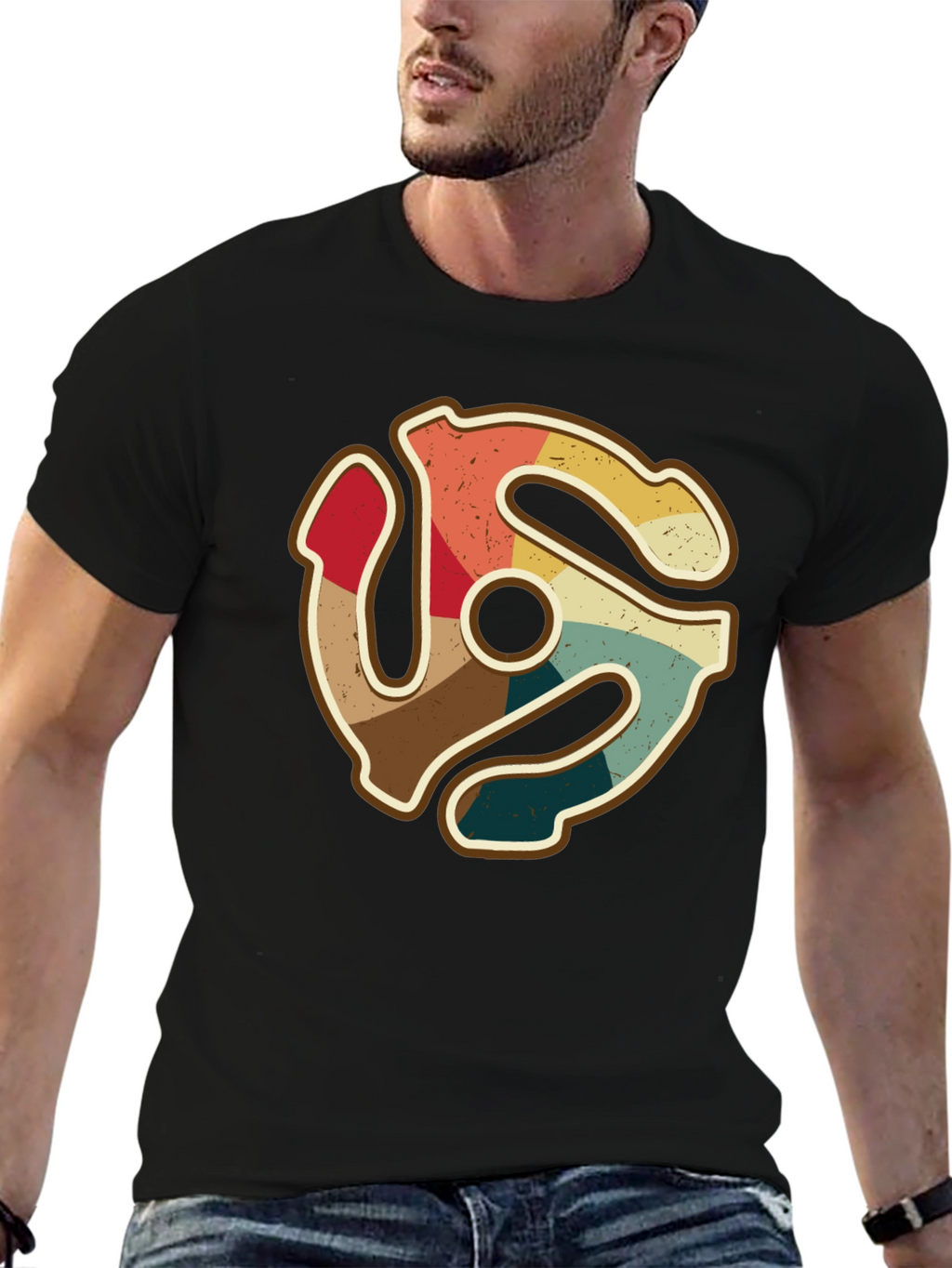 Retro Record Adapter T-Shirt