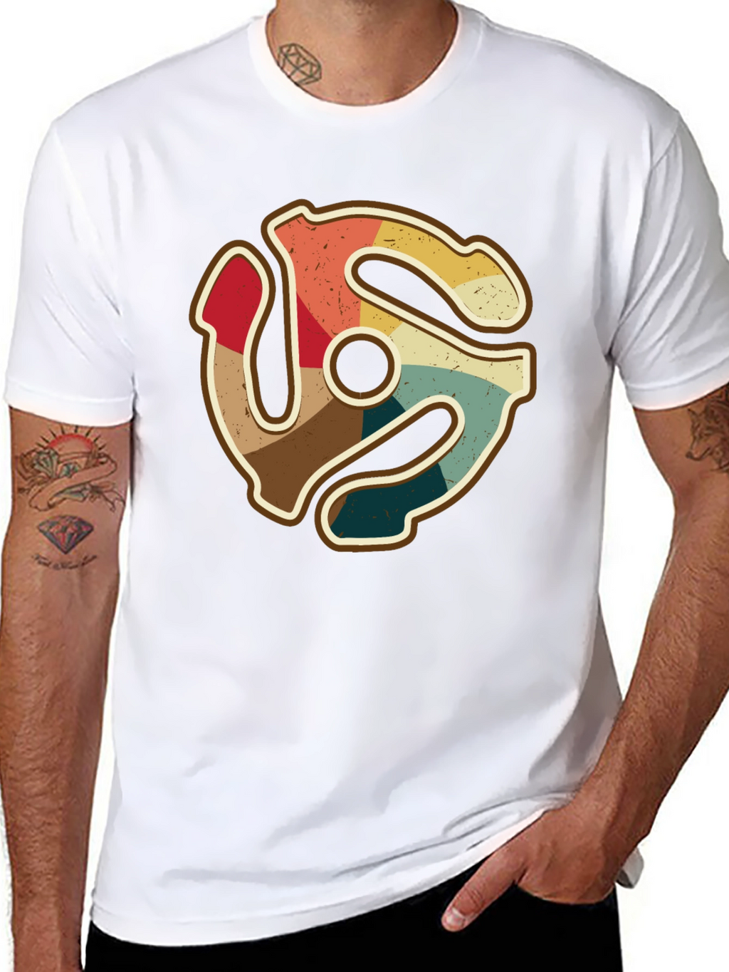 Retro Record Adapter T-Shirt