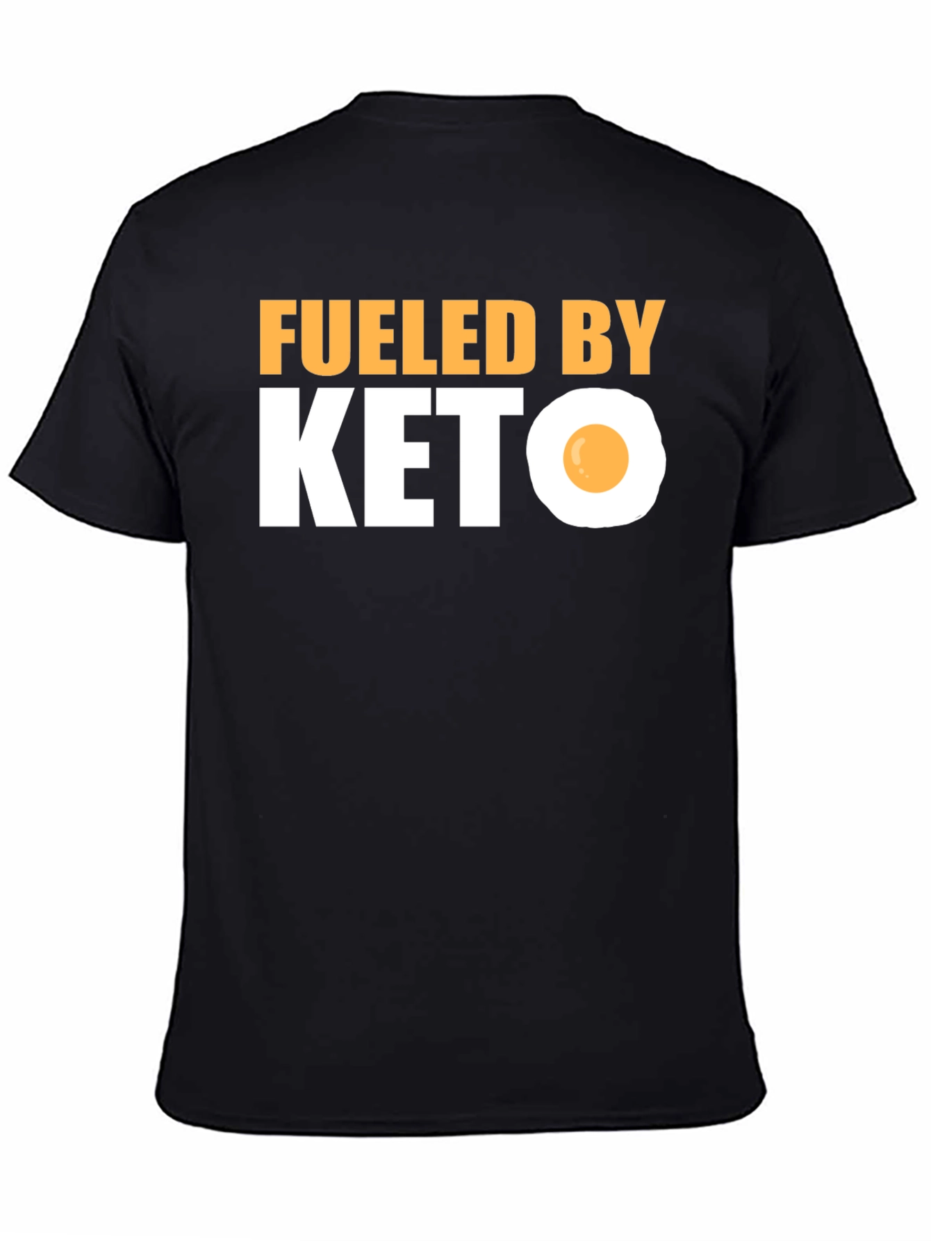 Fueled By Keto T-Shirt Funny Diet Tee