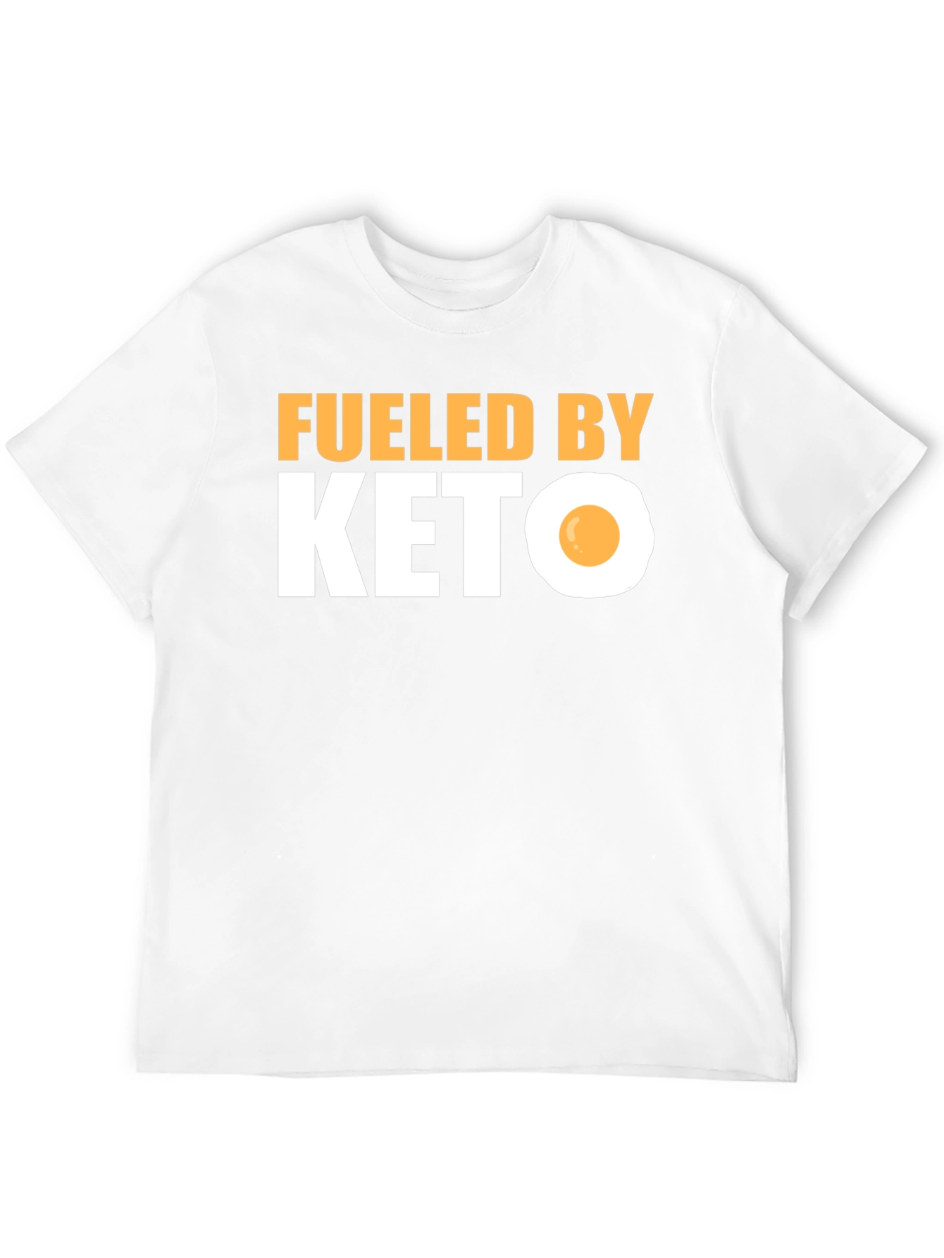 Fueled By Keto T-Shirt Funny Diet Tee