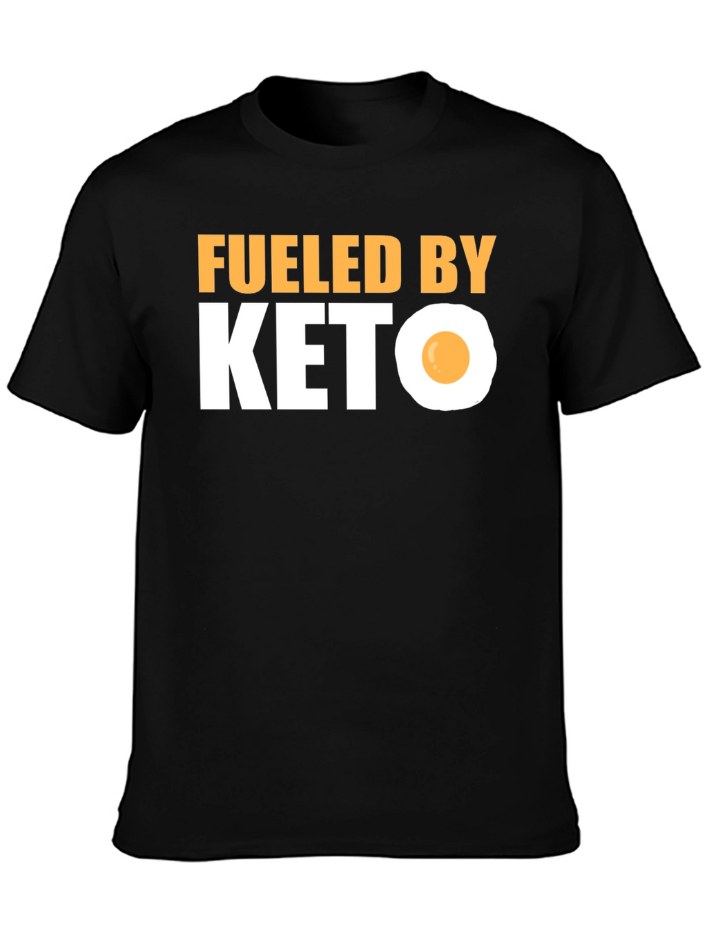Fueled By Keto T-Shirt Funny Diet Tee