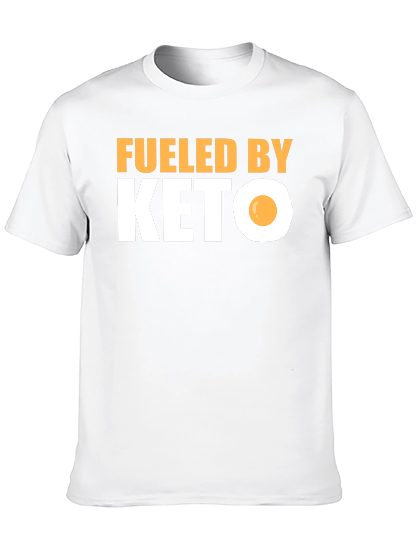 Fueled By Keto T-Shirt Funny Diet Tee
