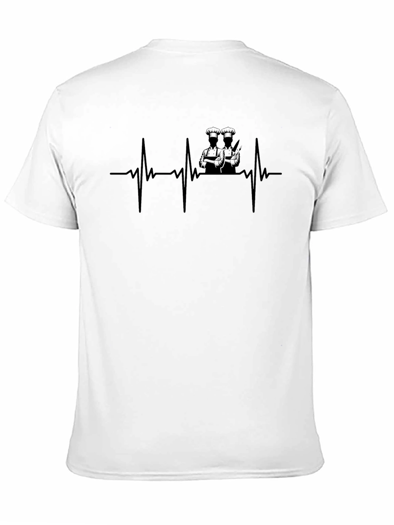 Chef Heartbeat T-Shirt - Culinary Love