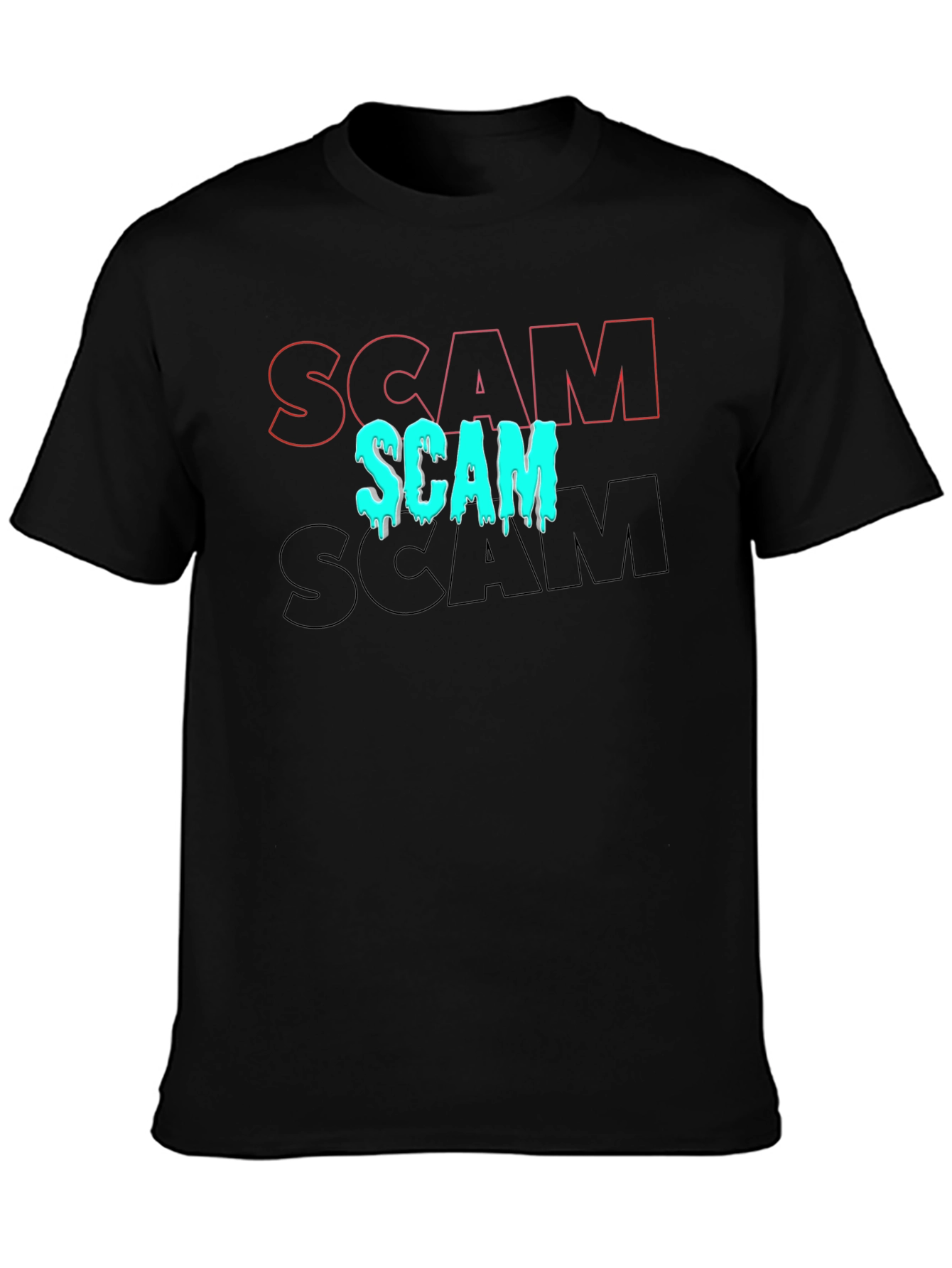 Scam T-Shirt - Trendy Graphic Tee