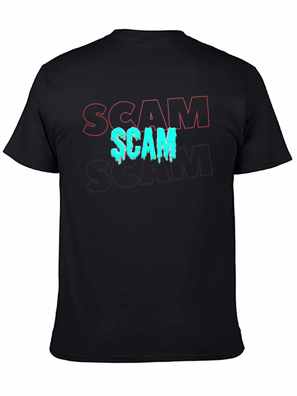 Scam T-Shirt - Trendy Graphic Tee