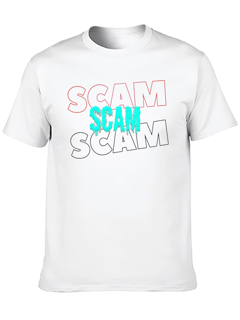 Scam T-Shirt - Trendy Graphic Tee