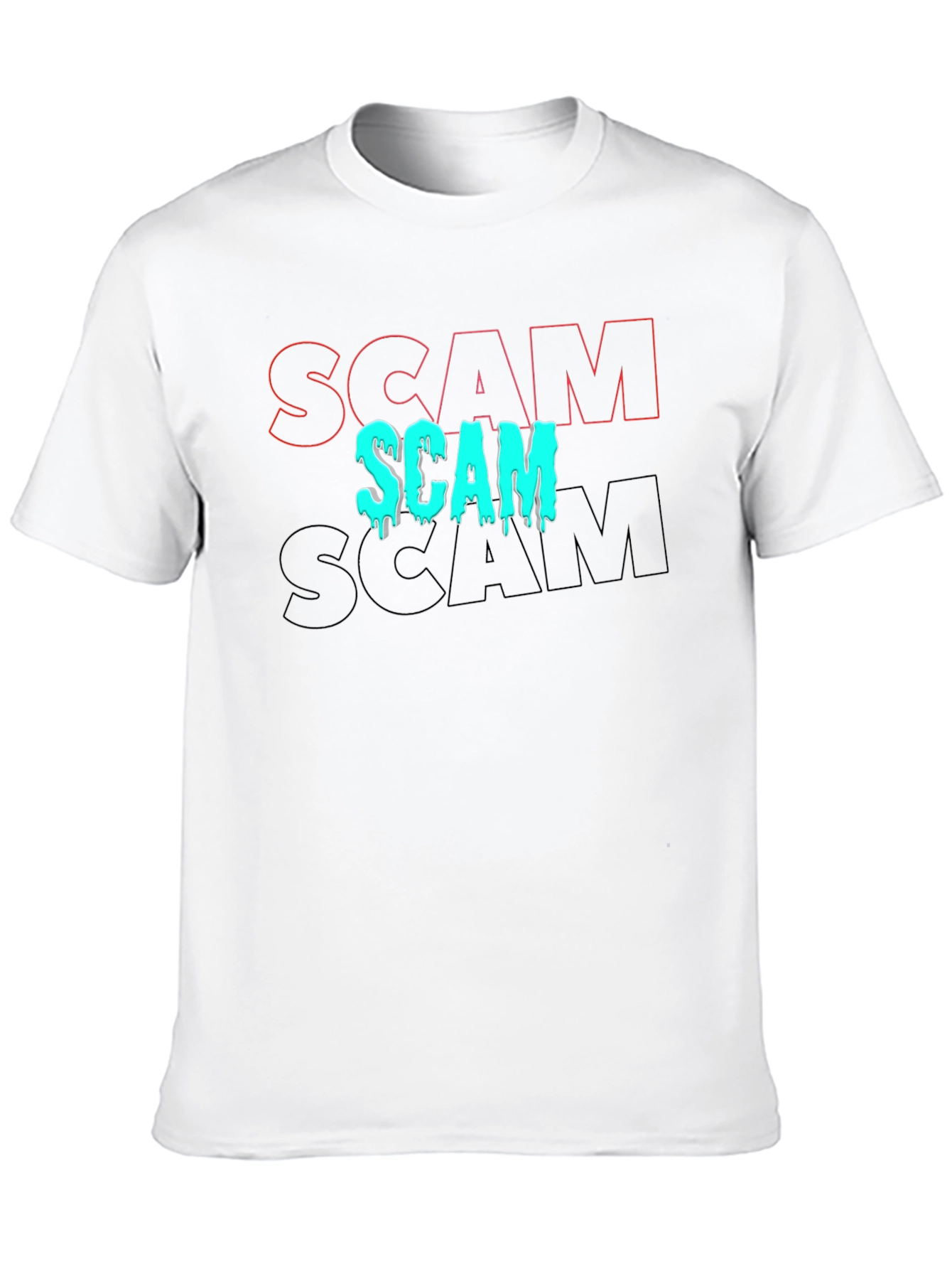 Scam T-Shirt - Trendy Graphic Tee