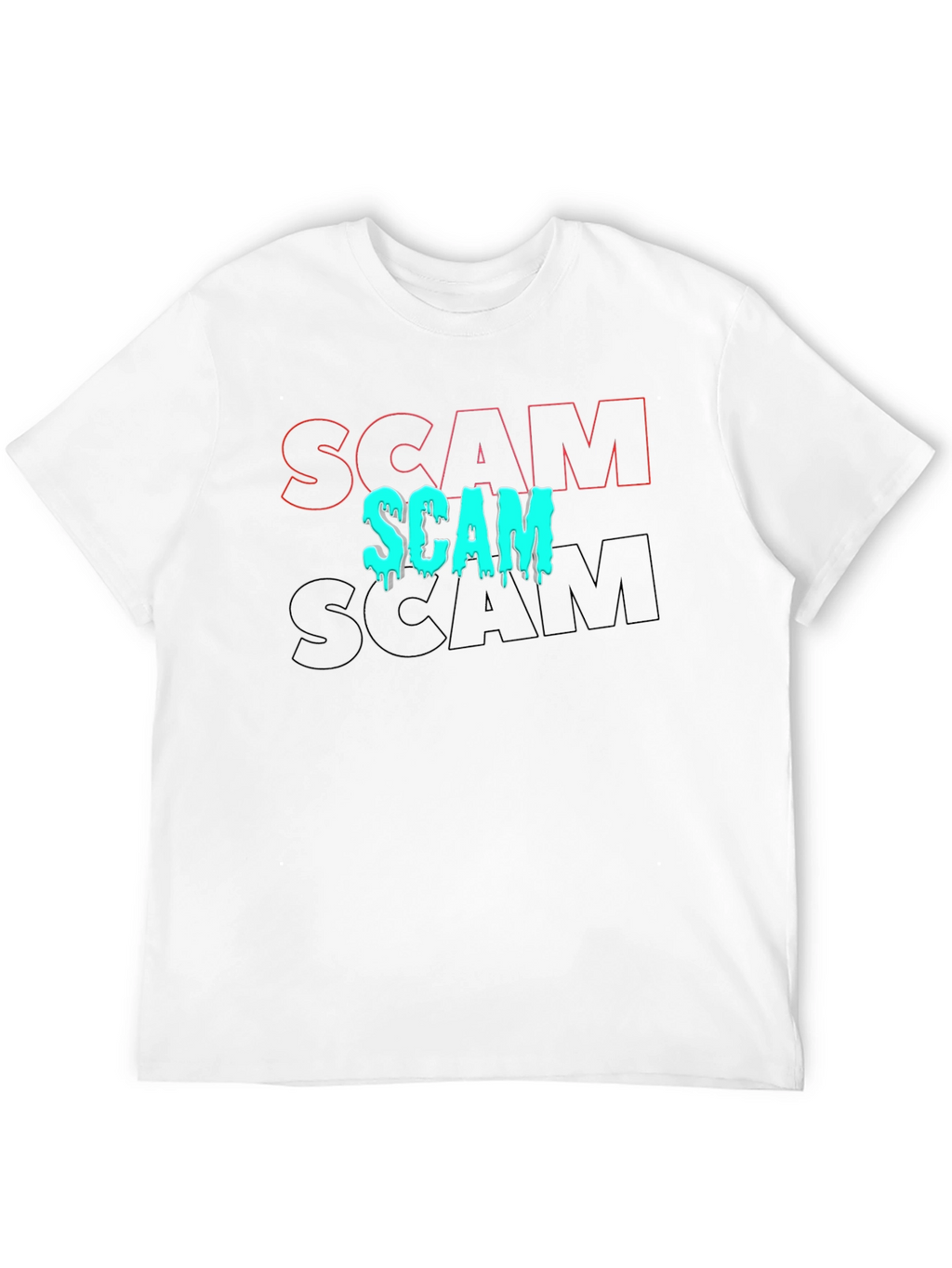 Scam T-Shirt - Trendy Graphic Tee
