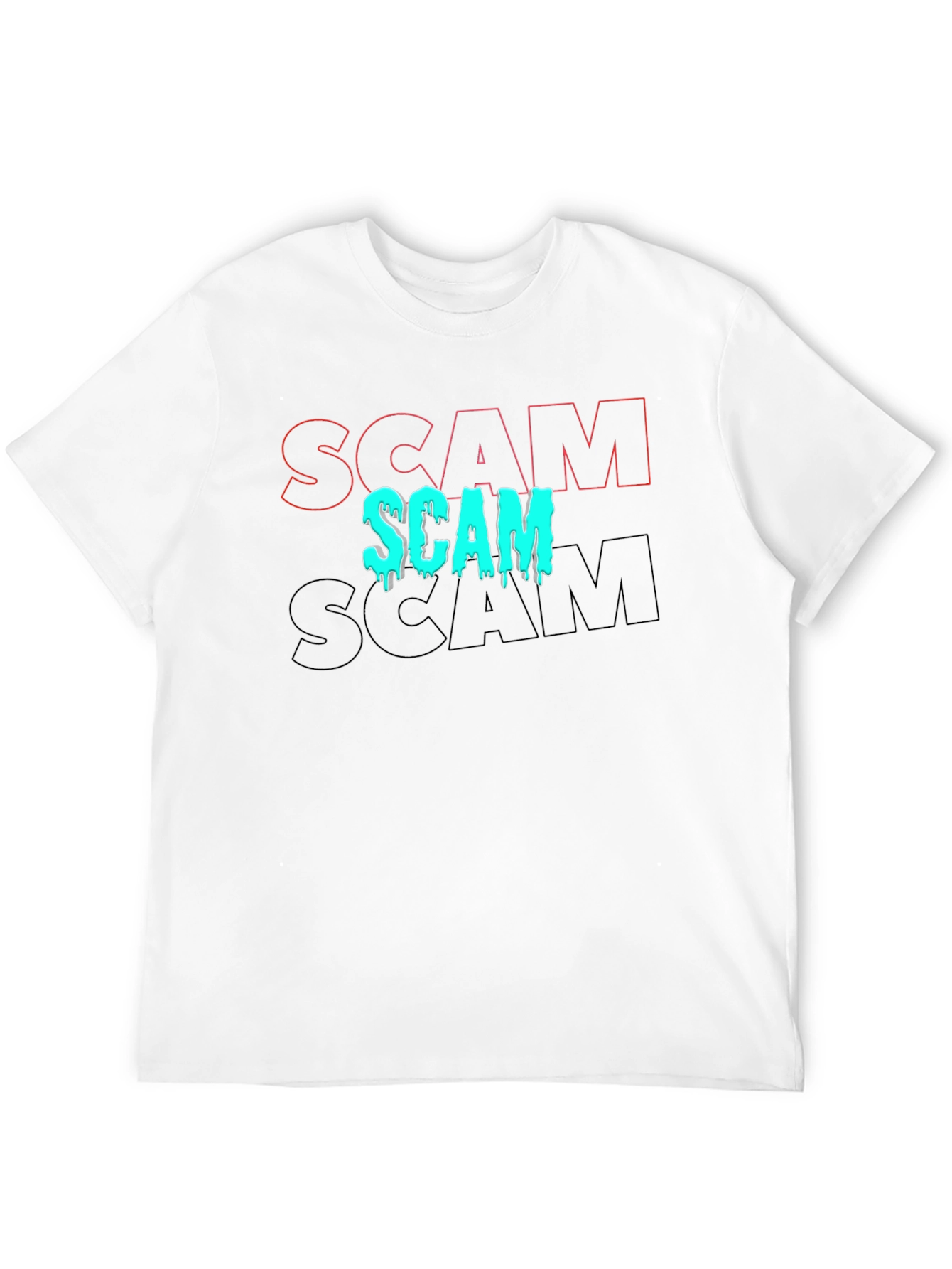 Scam T-Shirt - Trendy Graphic Tee