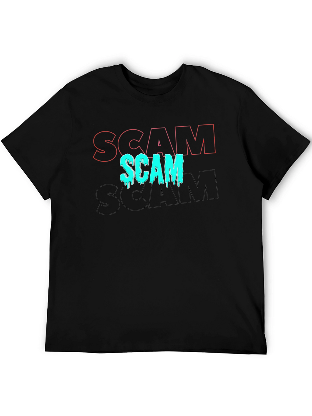 Scam T-Shirt - Trendy Graphic Tee