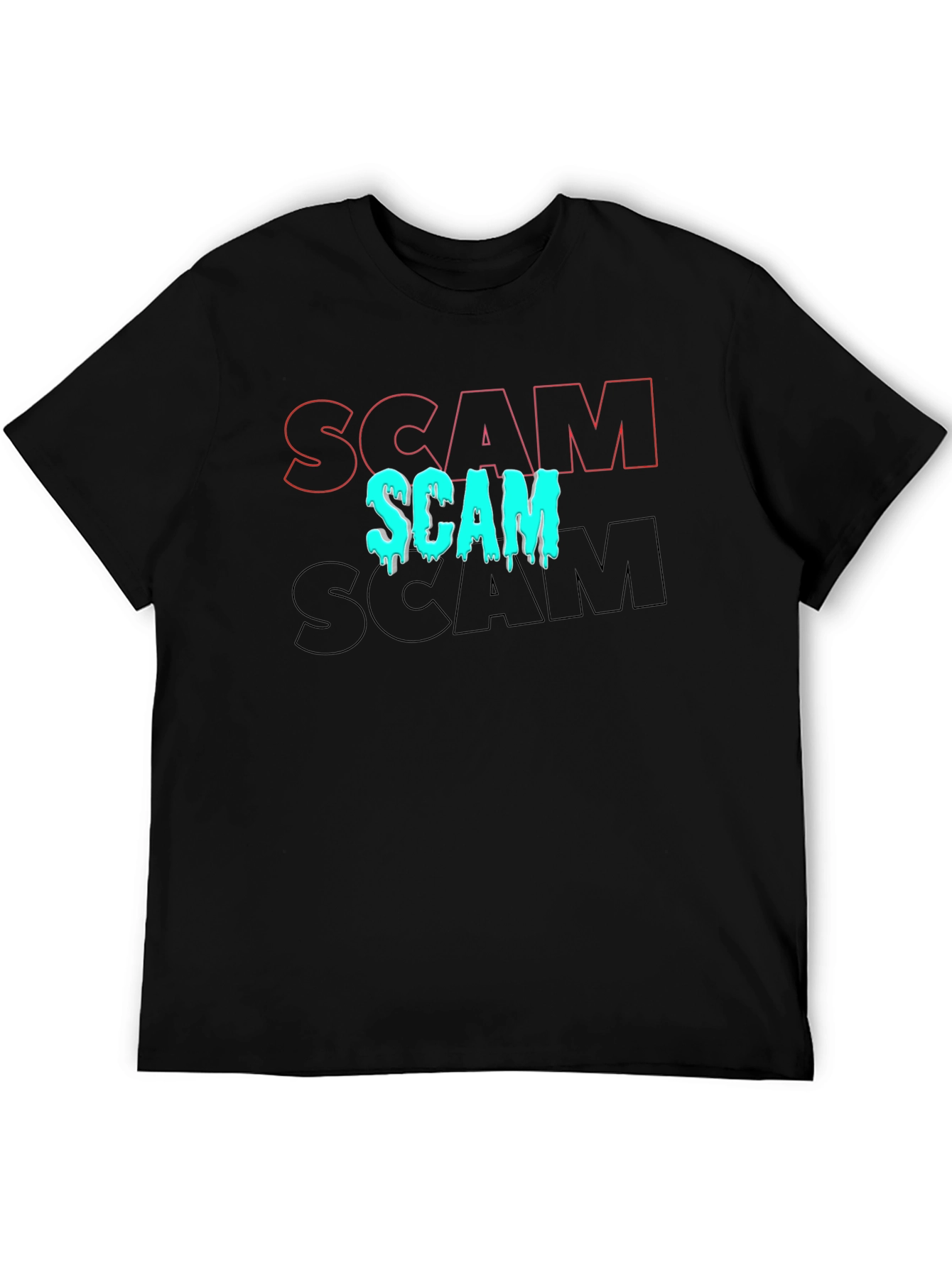 Scam T-Shirt - Trendy Graphic Tee