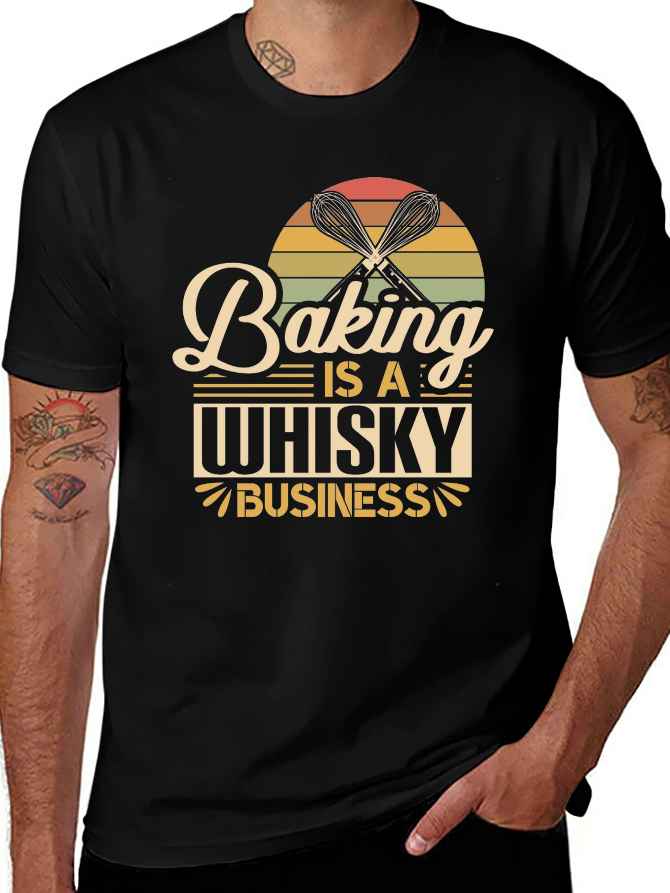 Baking is a Whisky Business T-Shirt
