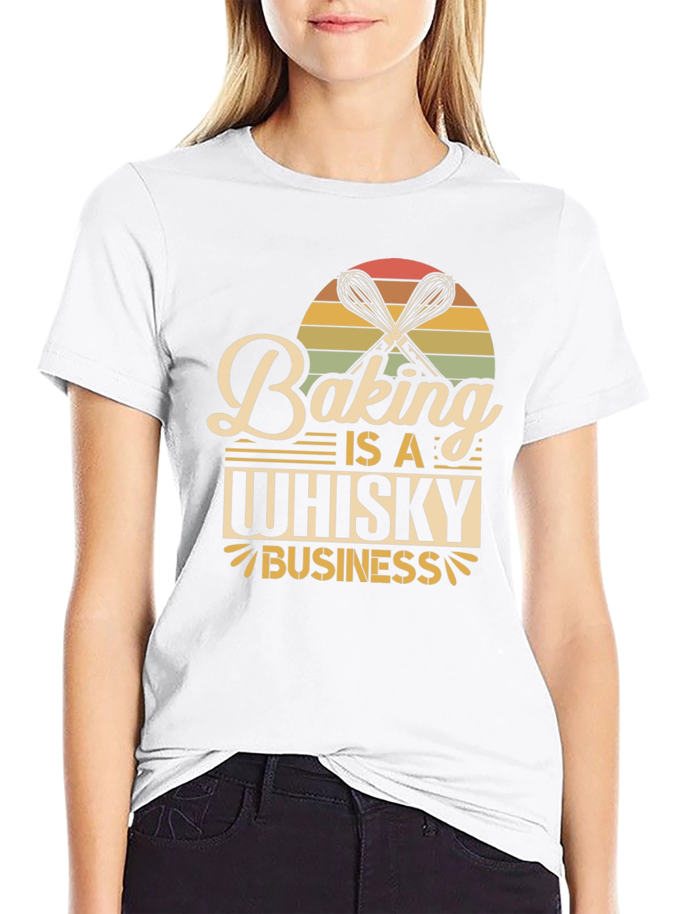Baking is a Whisky Business T-Shirt