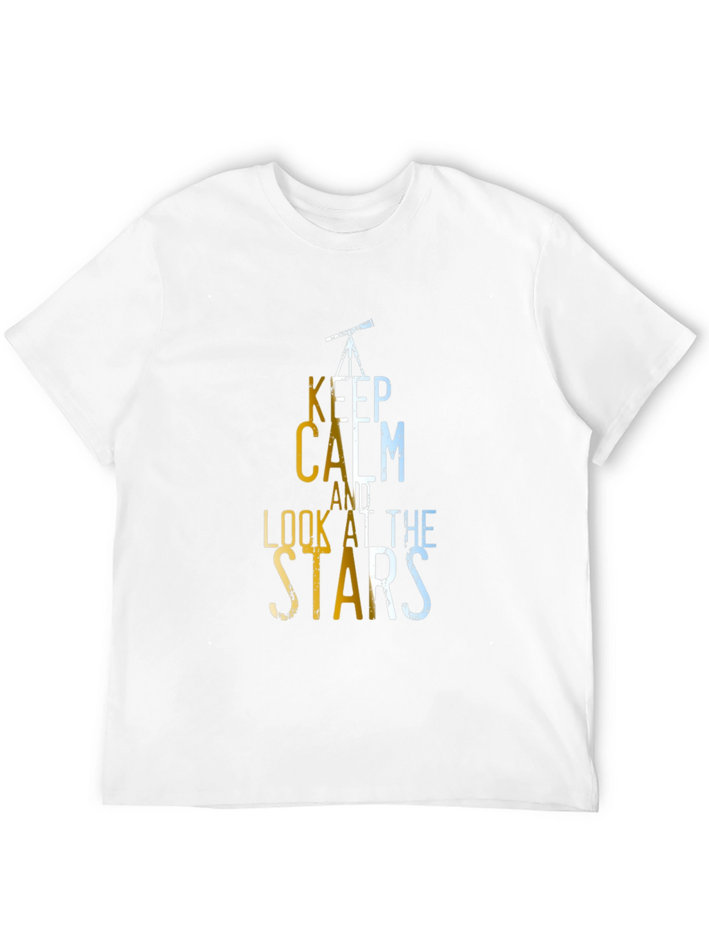 Keep Calm and Look at the Stars T-Shirt