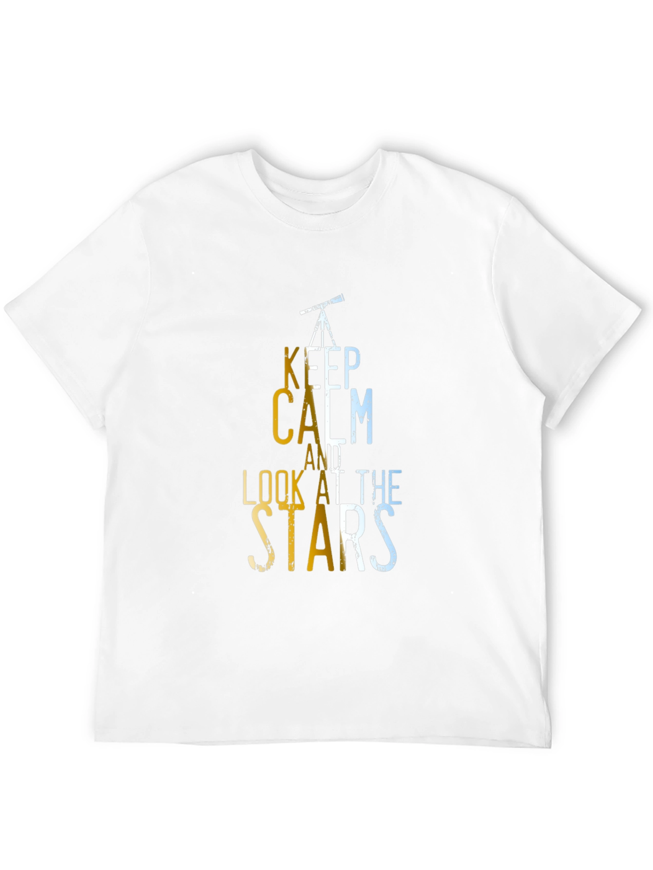Keep Calm and Look at the Stars T-Shirt