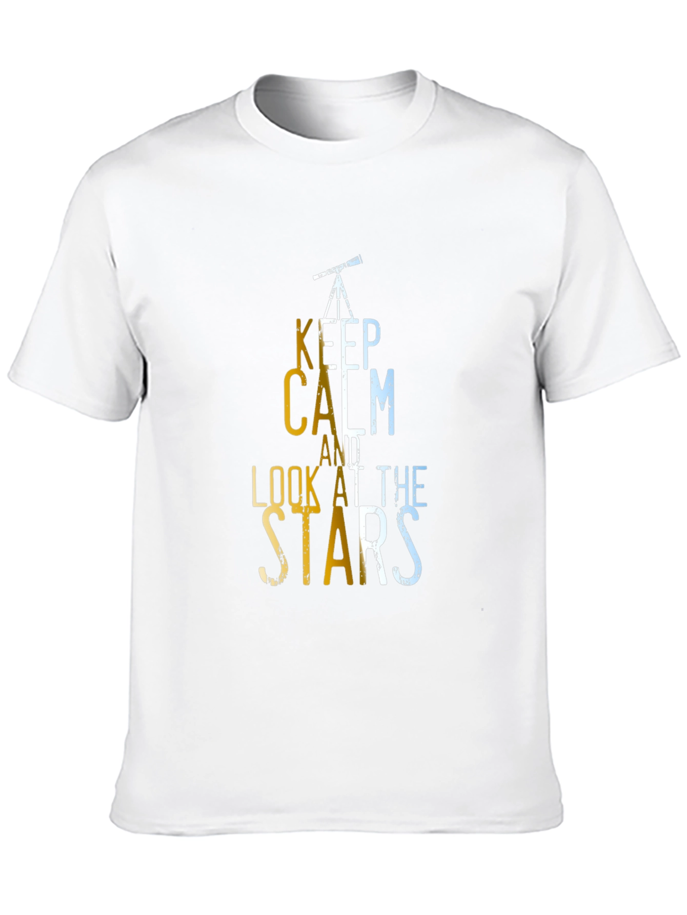Keep Calm and Look at the Stars T-Shirt