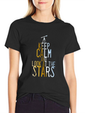Keep Calm and Look at the Stars T-Shirt