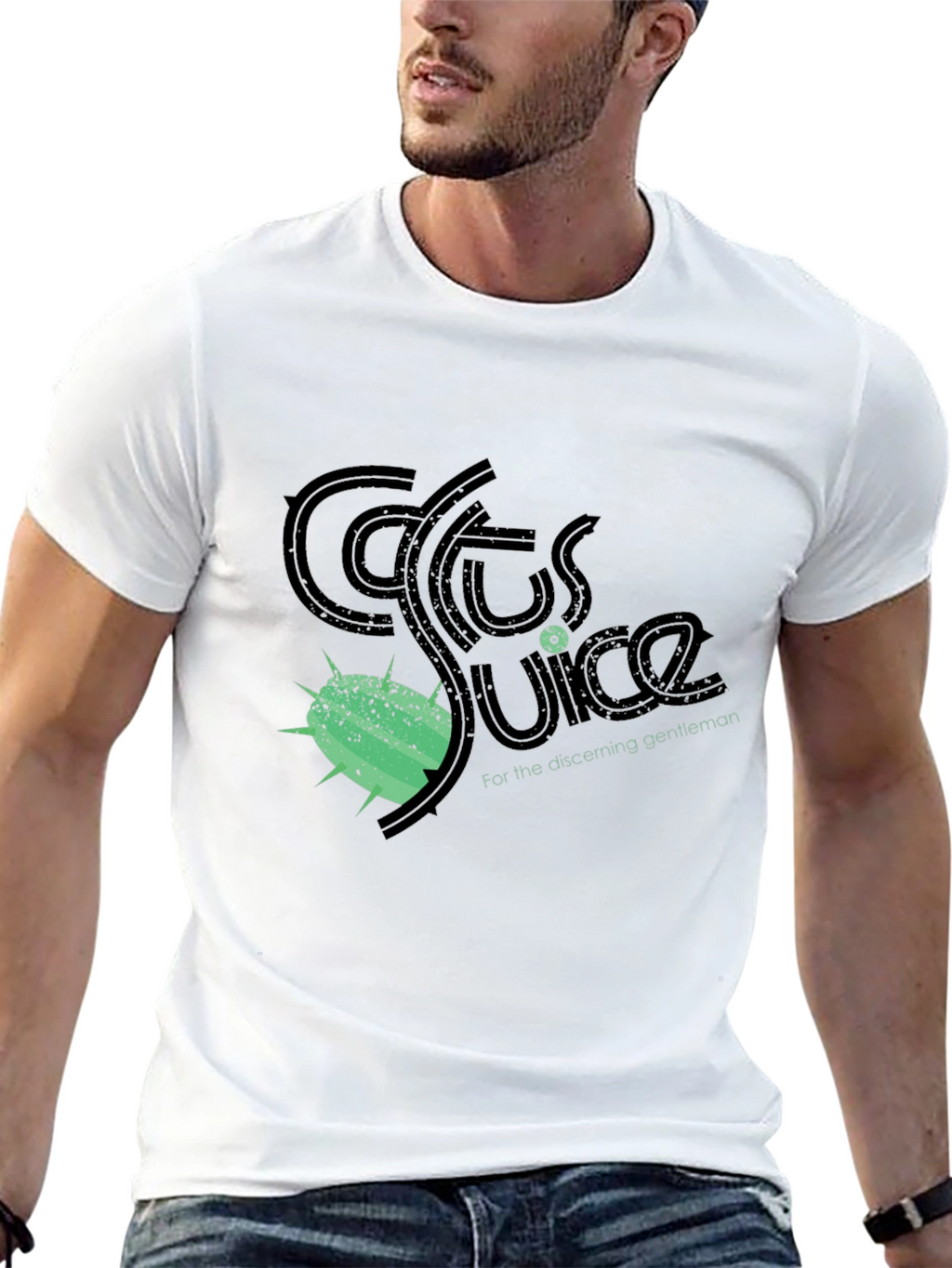 Cactus Juice Graphic Tee - Discerning Gentleman Style