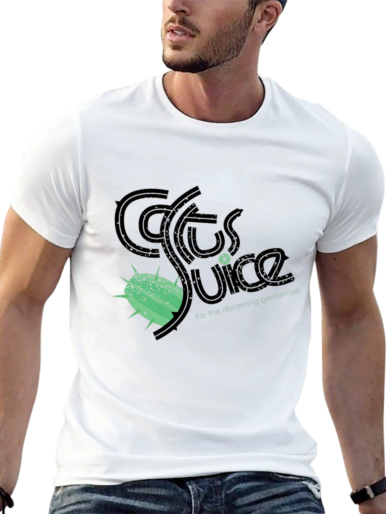 Cactus Juice Graphic Tee - Discerning Gentleman Style