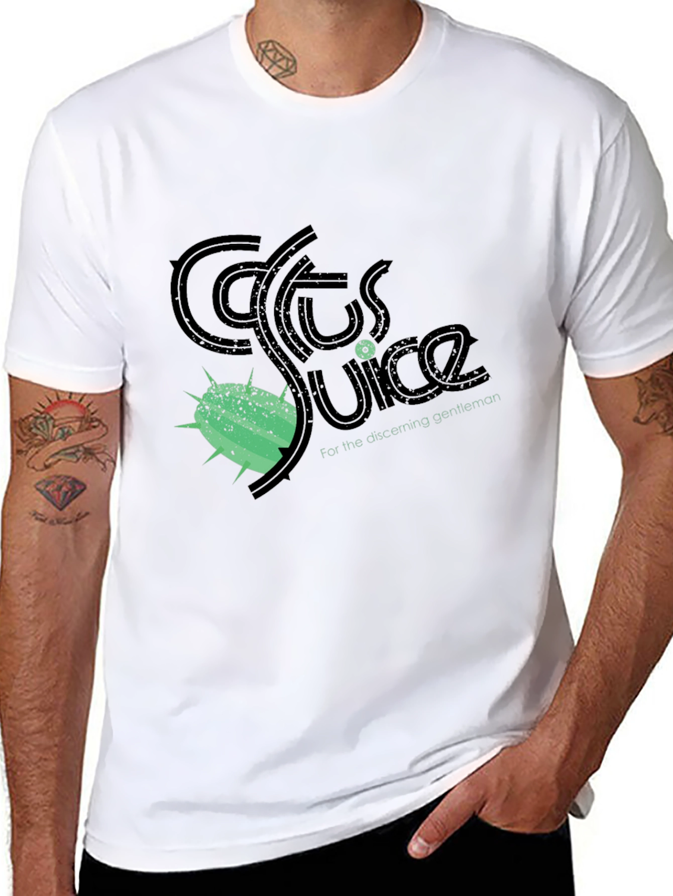 Cactus Juice Graphic Tee - Discerning Gentleman Style