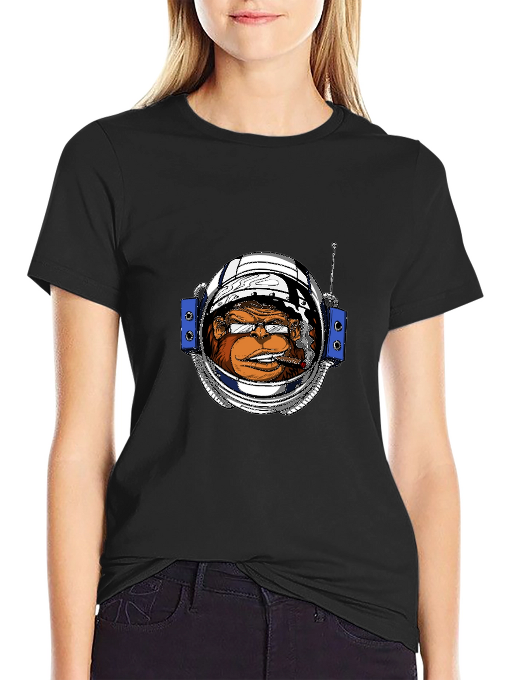 Astronaut Monkey Graphic Tee
