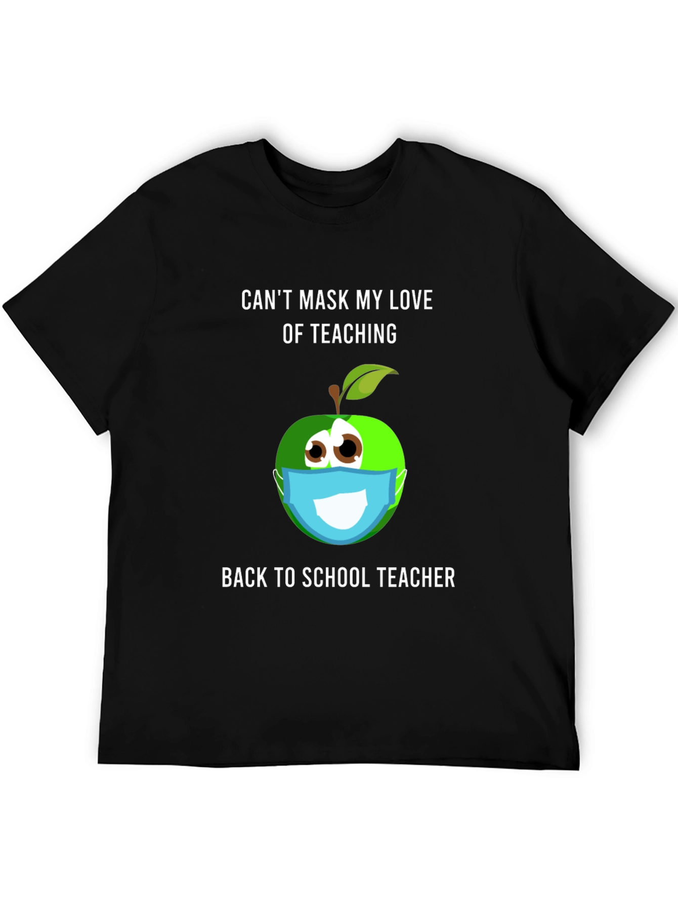 Funny Teacher Mask T-Shirt - Back to School