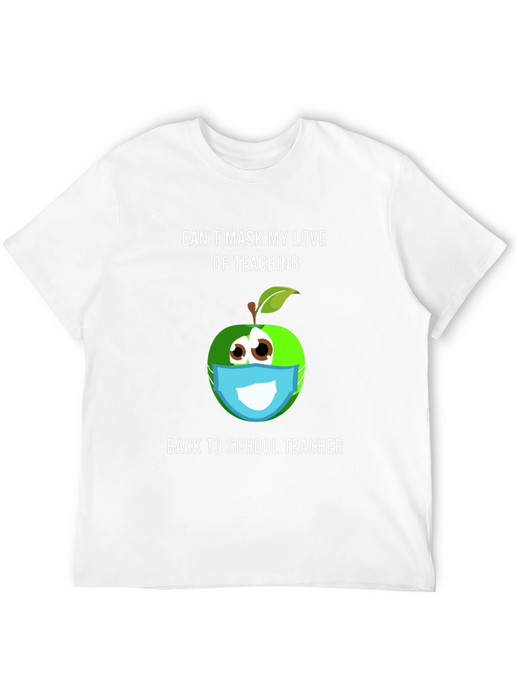 Funny Teacher Mask T-Shirt - Back to School