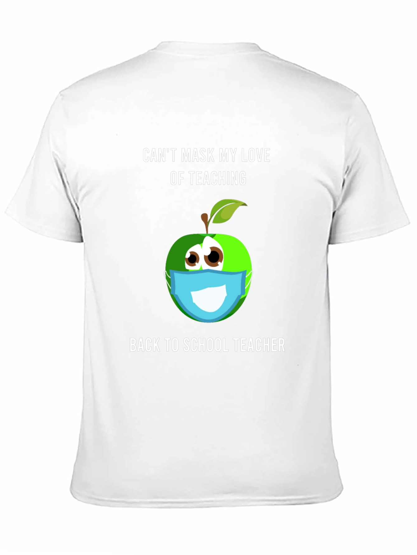 Funny Teacher Mask T-Shirt - Back to School