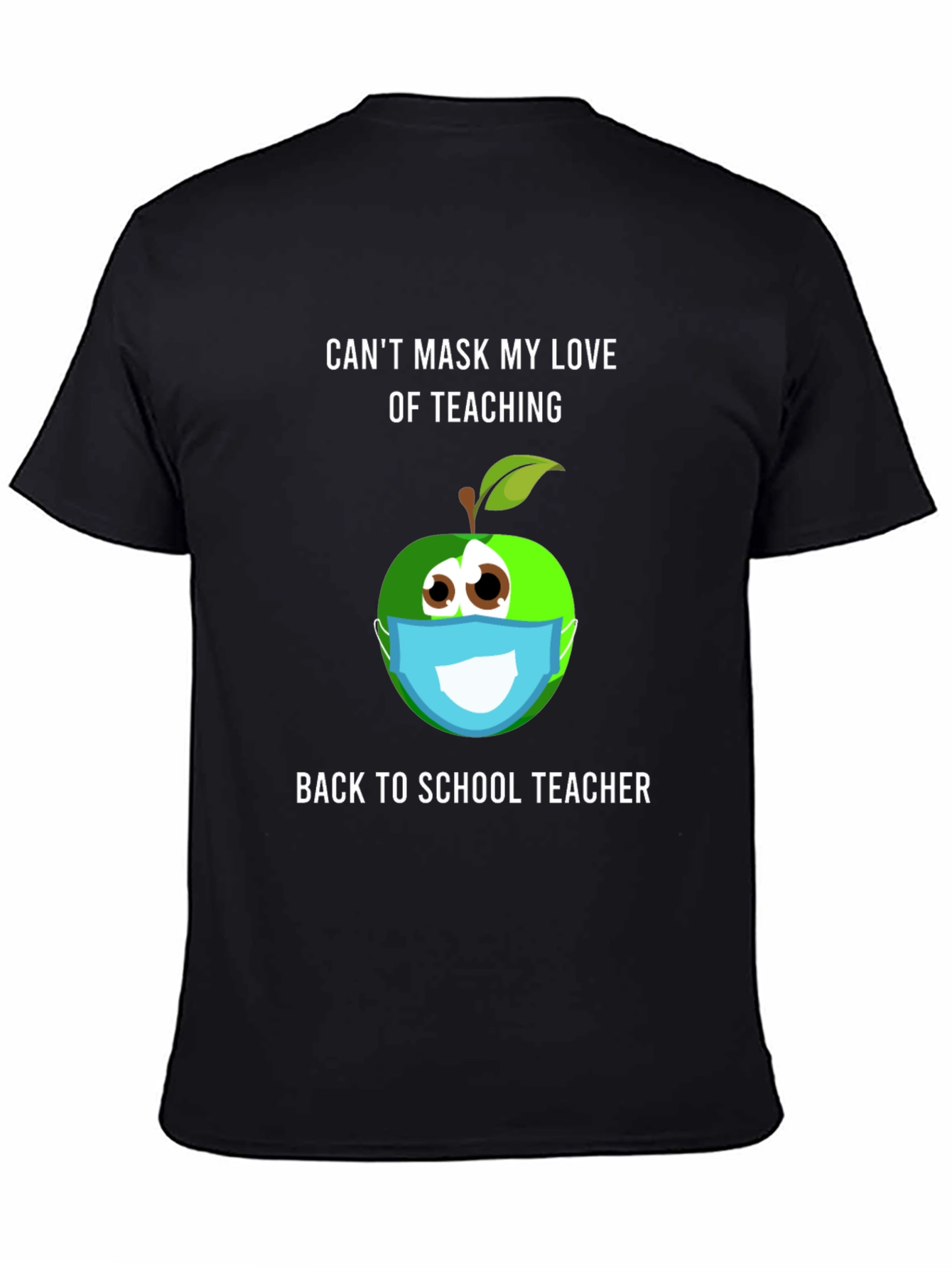 Funny Teacher Mask T-Shirt - Back to School