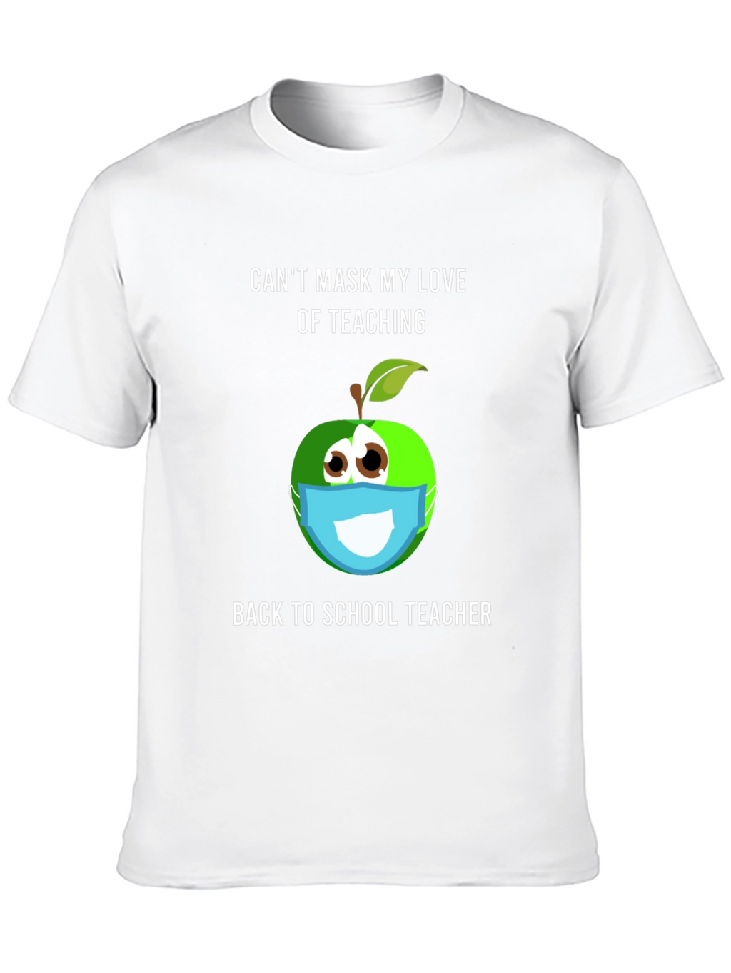 Funny Teacher Mask T-Shirt - Back to School