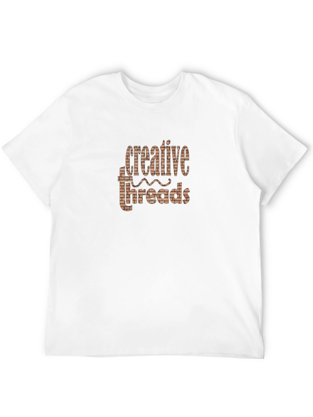 Creative Threads Brick Design T-Shirt