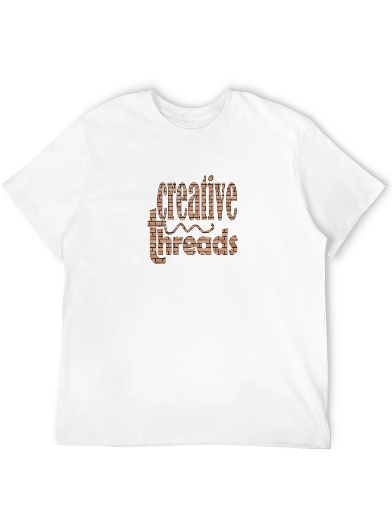 Creative Threads Brick Design T-Shirt