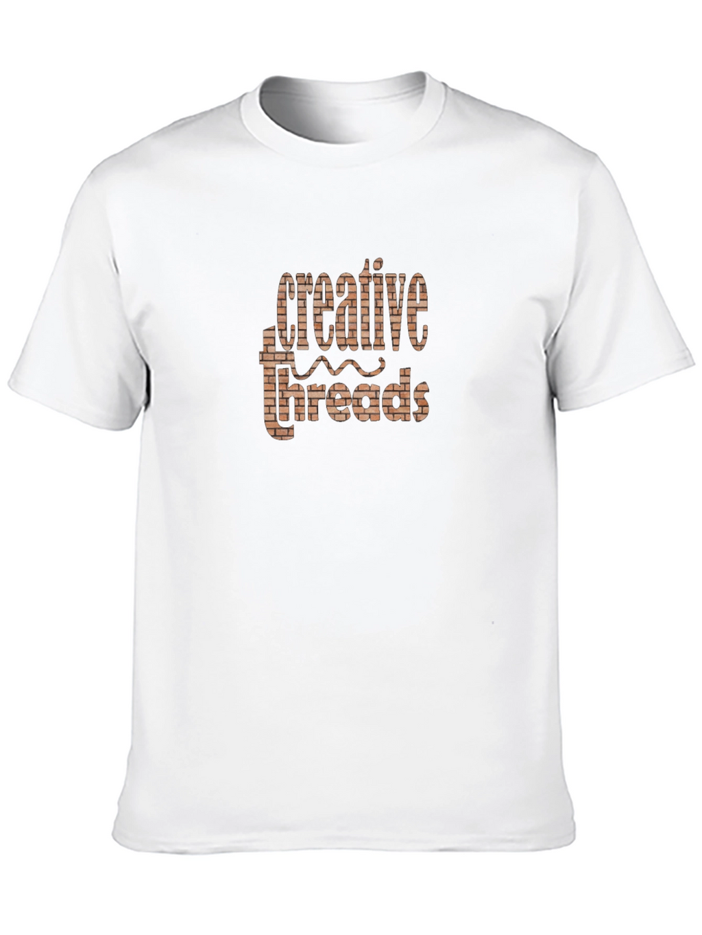 Creative Threads Brick Design T-Shirt