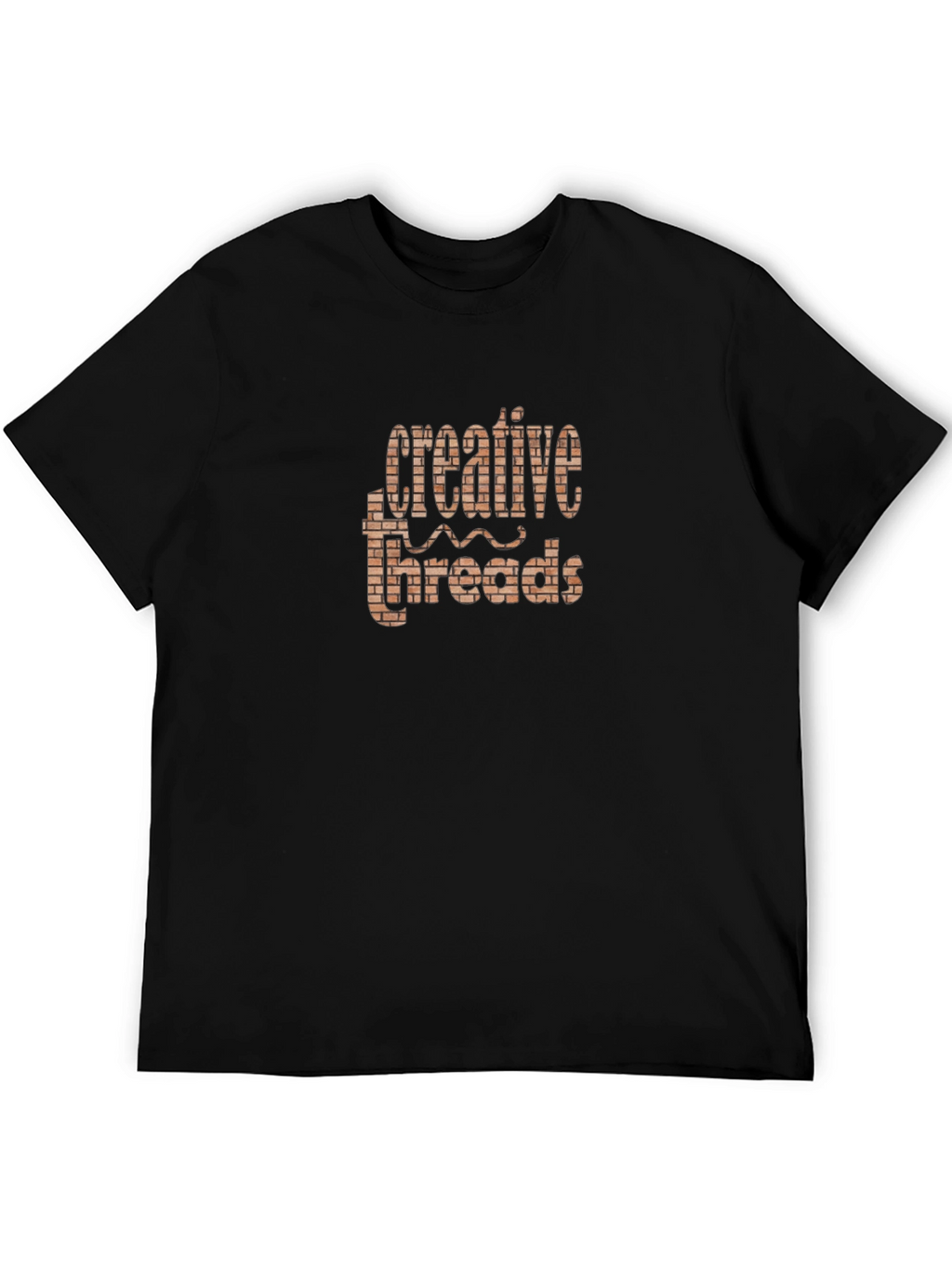 Creative Threads Brick Design T-Shirt