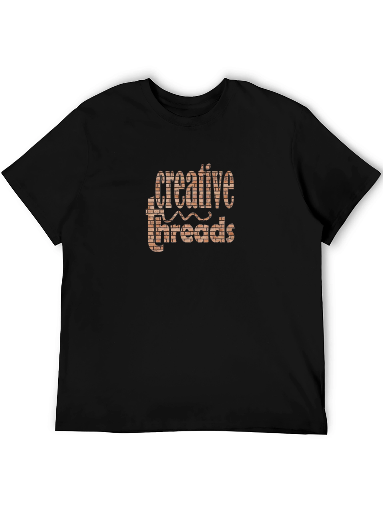 Creative Threads Brick Design T-Shirt