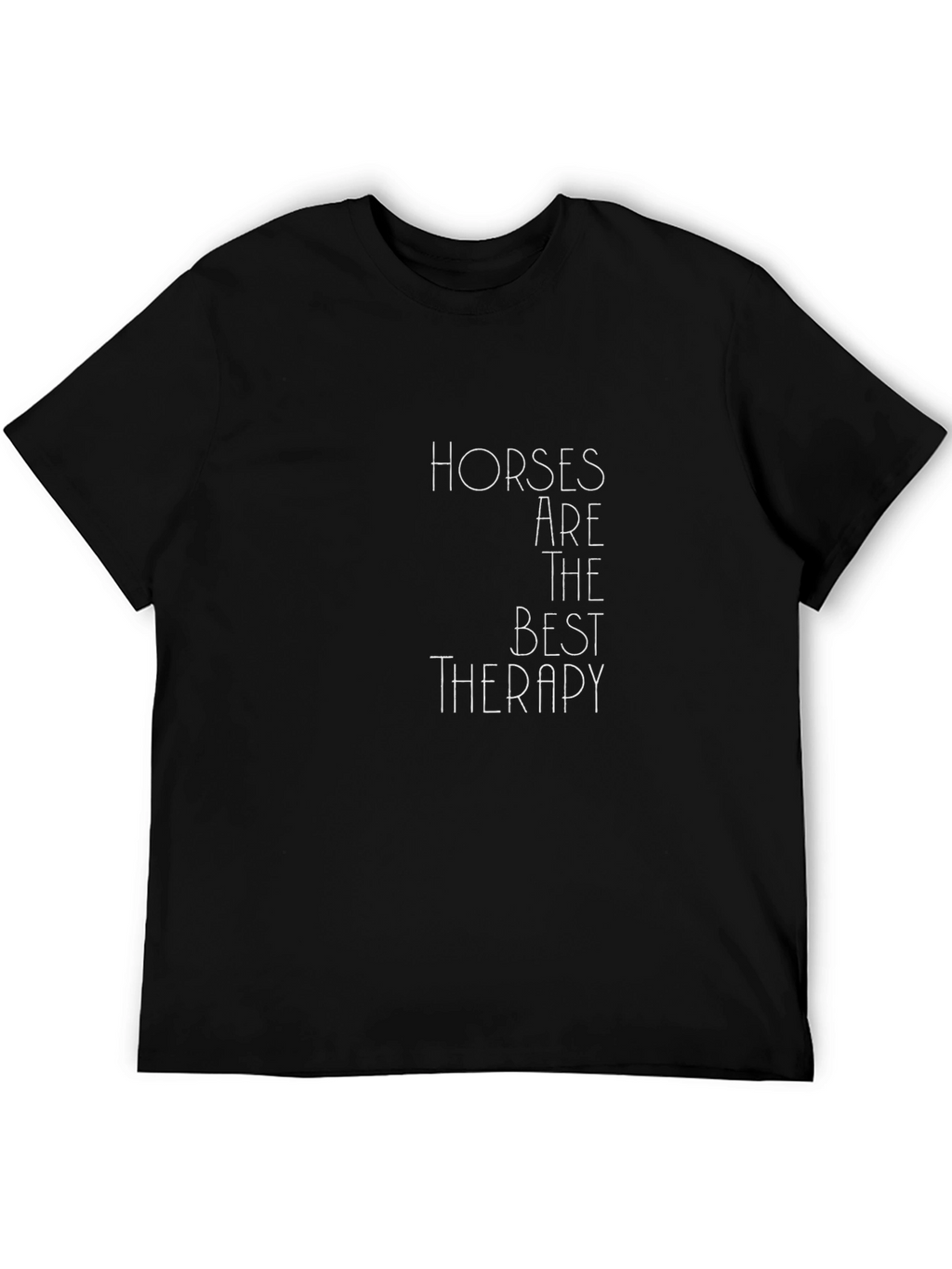 Horses Are The Best Therapy Graphic Tee