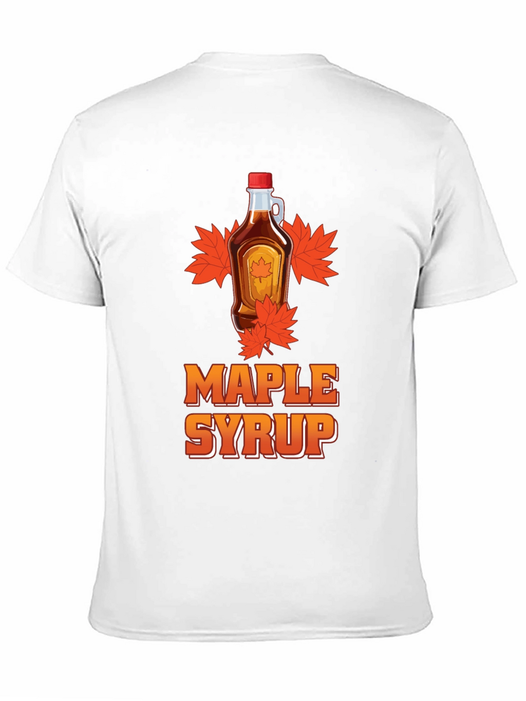 Maple Syrup Graphic Tee - Black T-Shirt