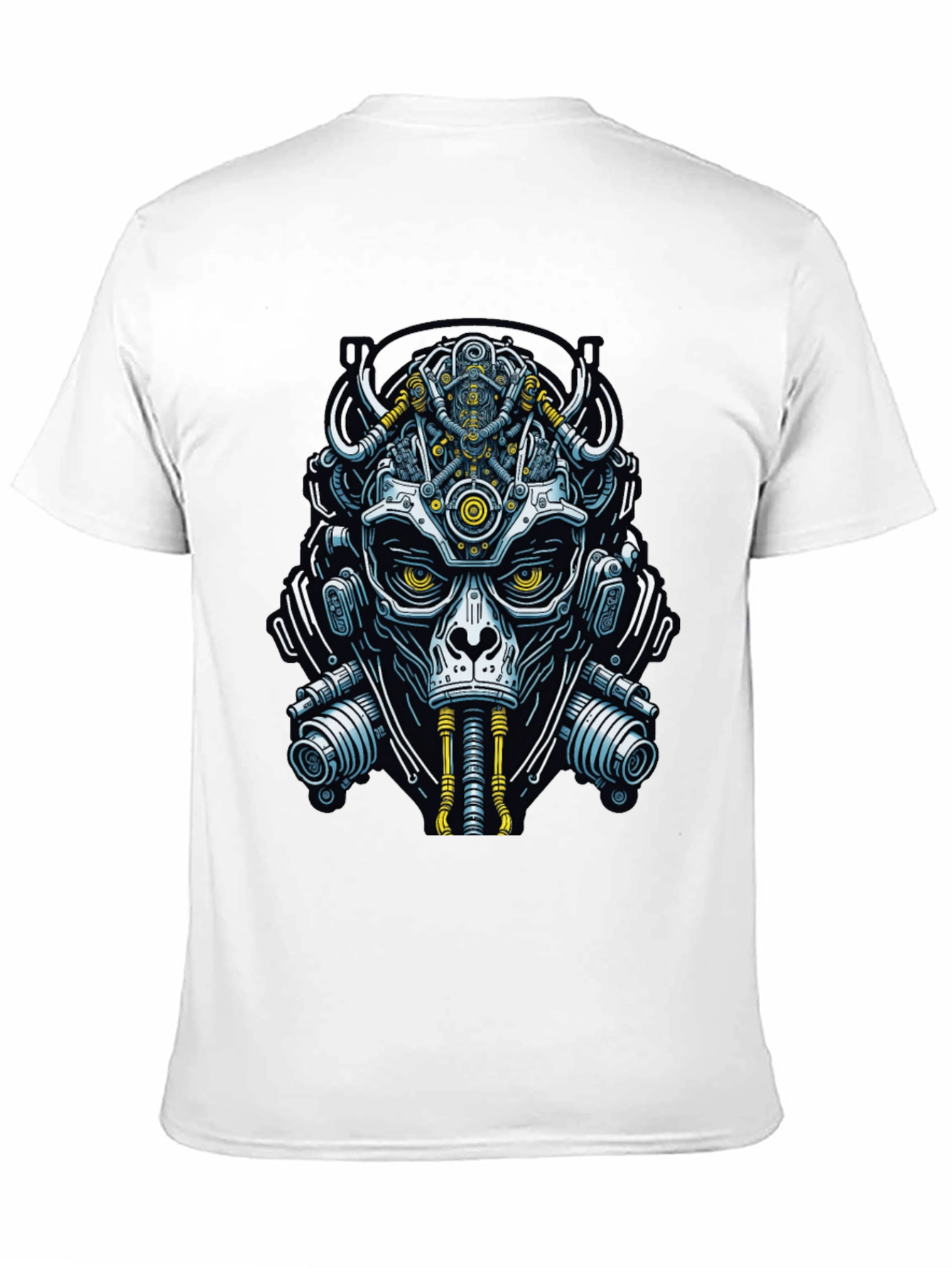 Steampunk Skull T-Shirt - Cyberpunk Graphic Tee