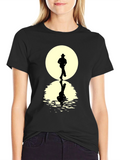 Cowboy Moon Reflection T-Shirt