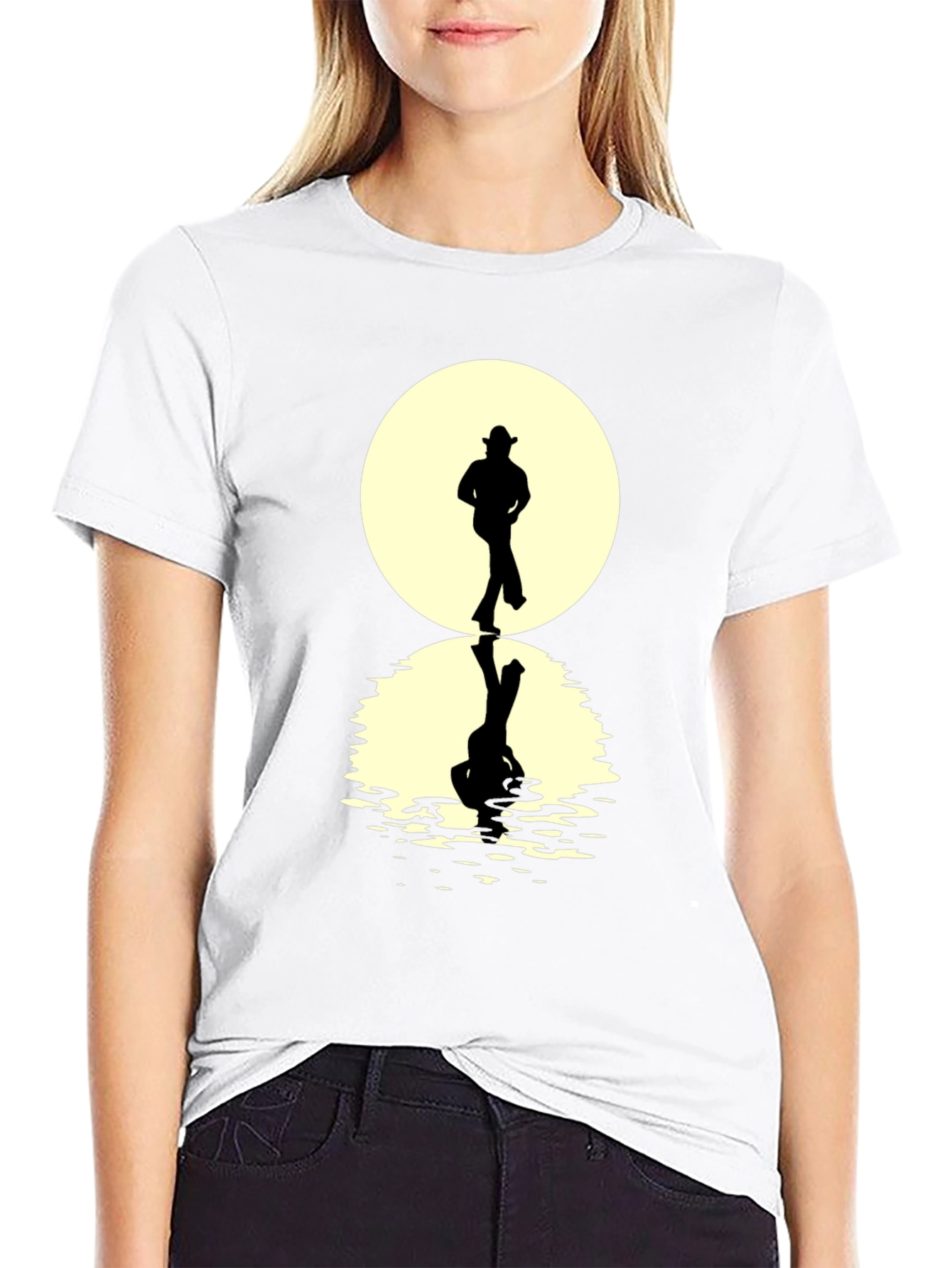 Cowboy Moon Reflection T-Shirt