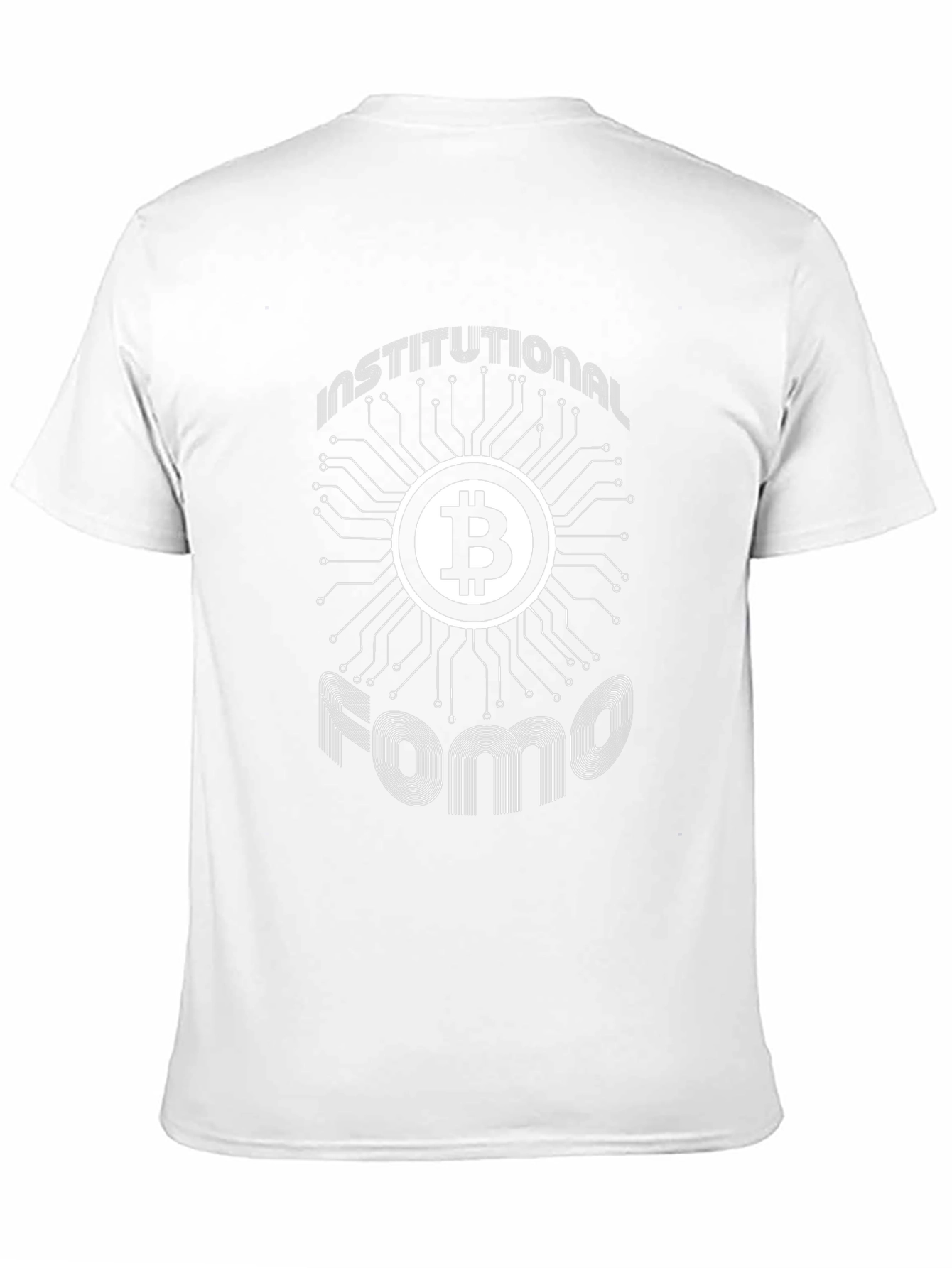 Bitcoin Institutional FOMO Black T-Shirt