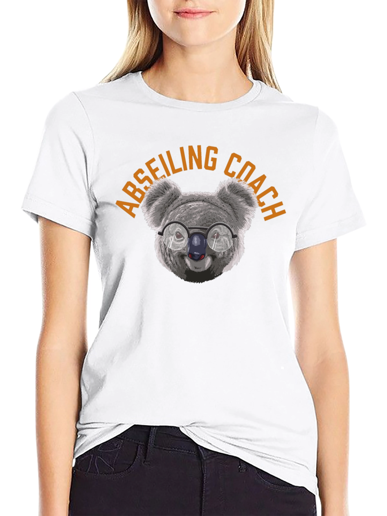 Abseiling Coach Koala T-Shirt
