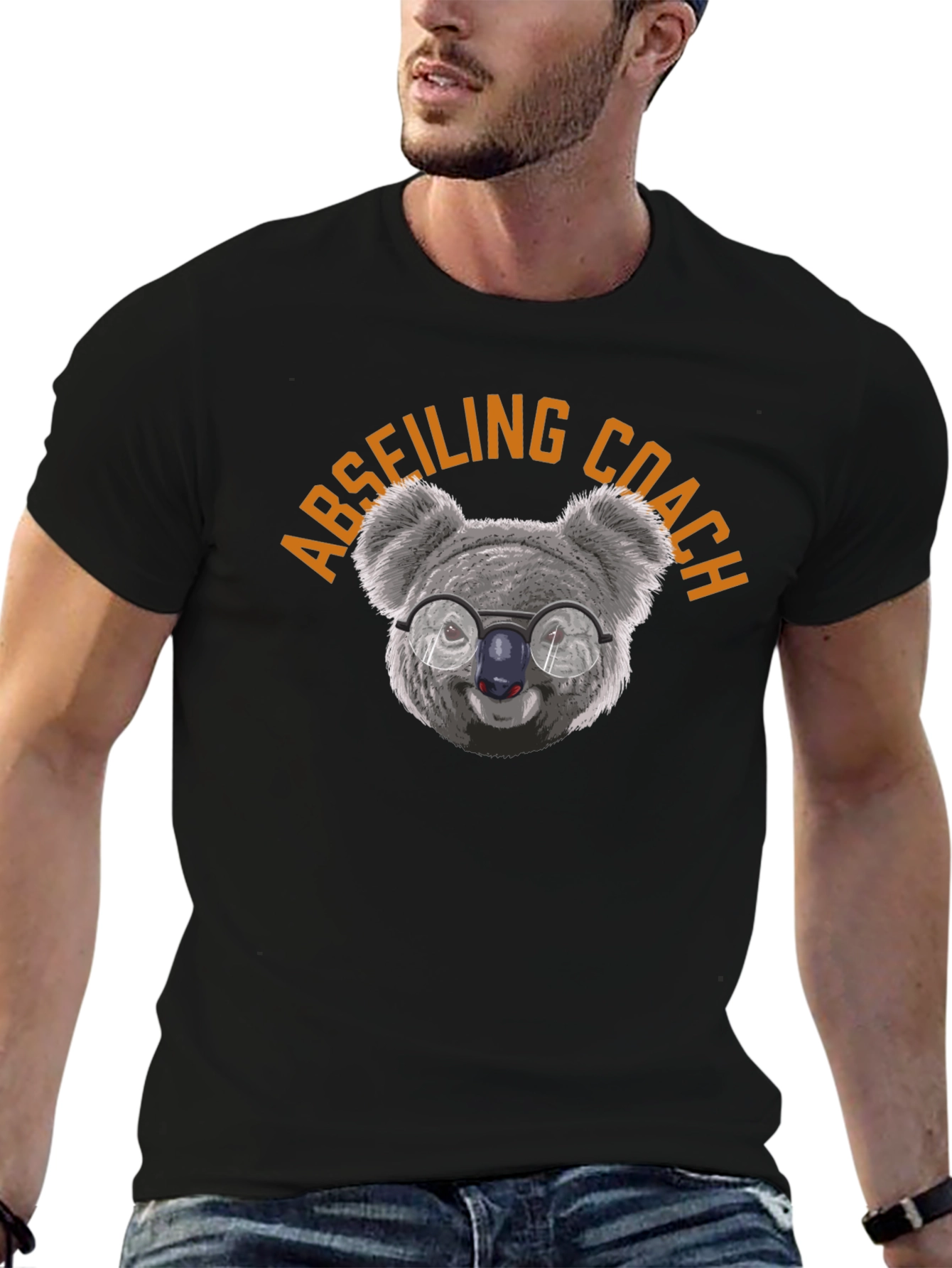 Abseiling Coach Koala T-Shirt