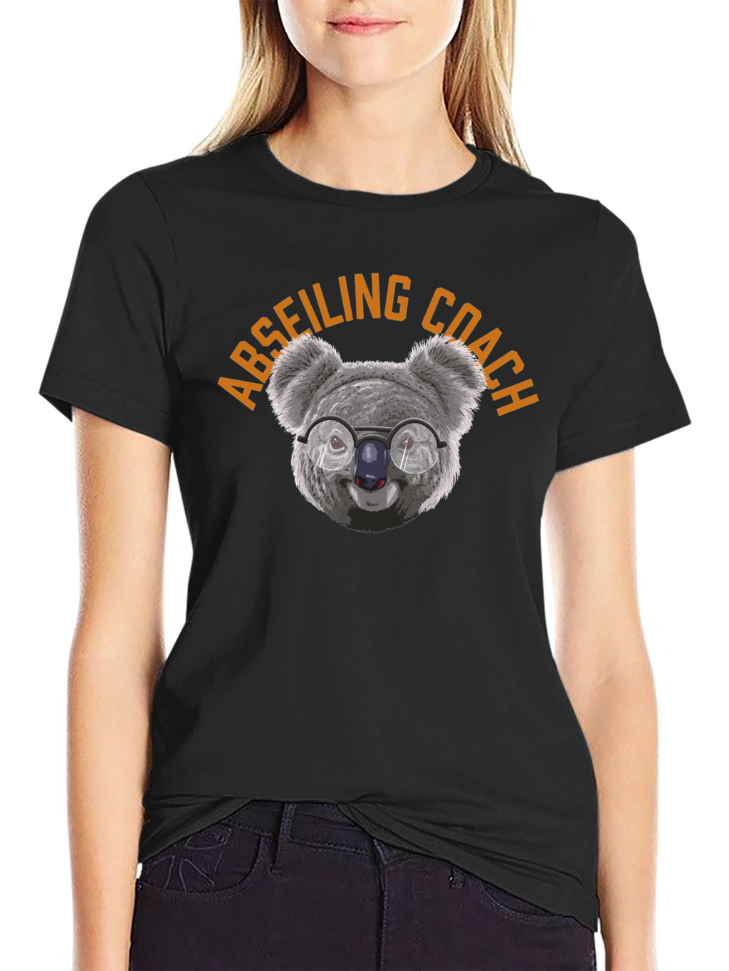 Abseiling Coach Koala T-Shirt