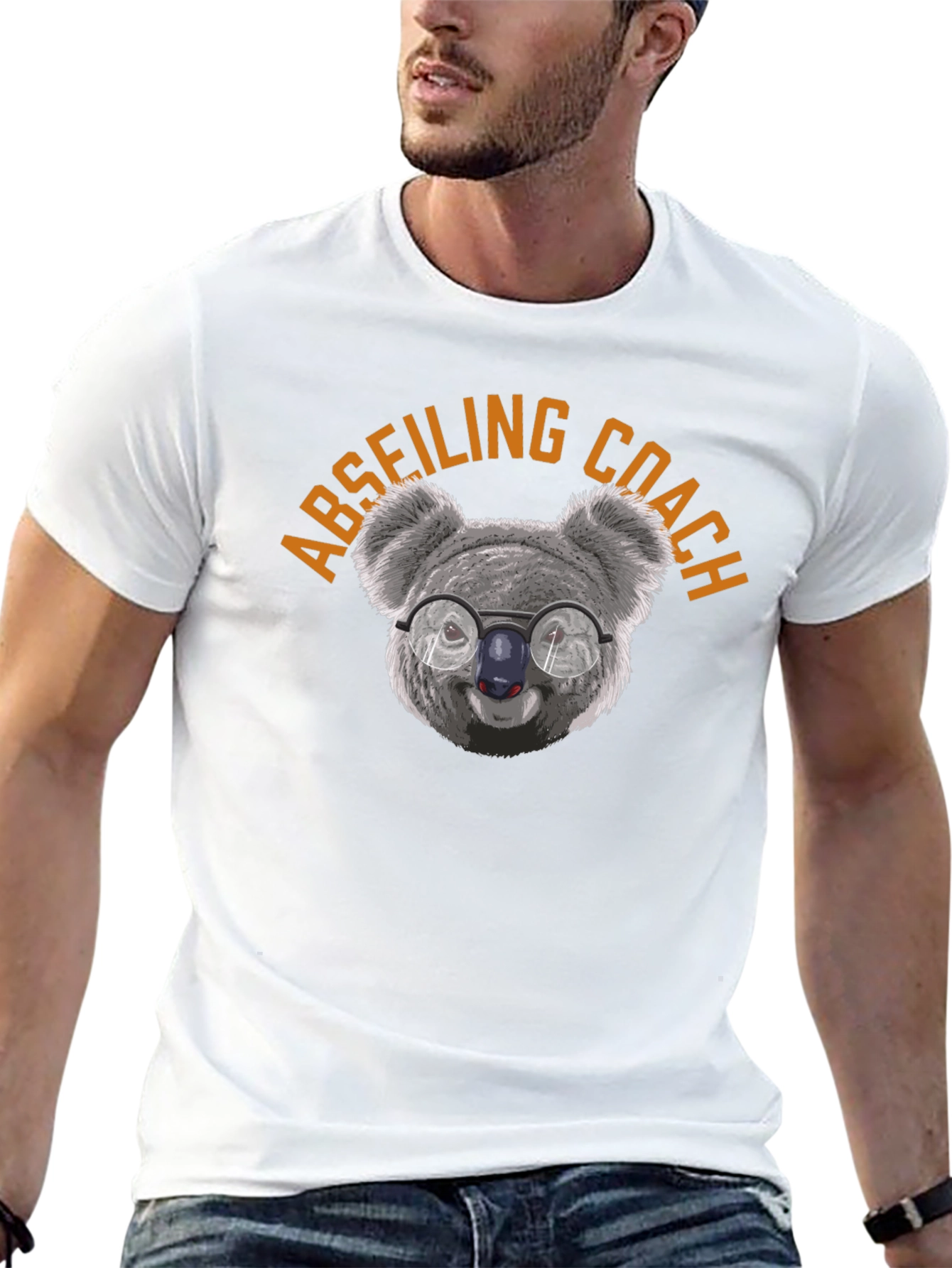 Abseiling Coach Koala T-Shirt