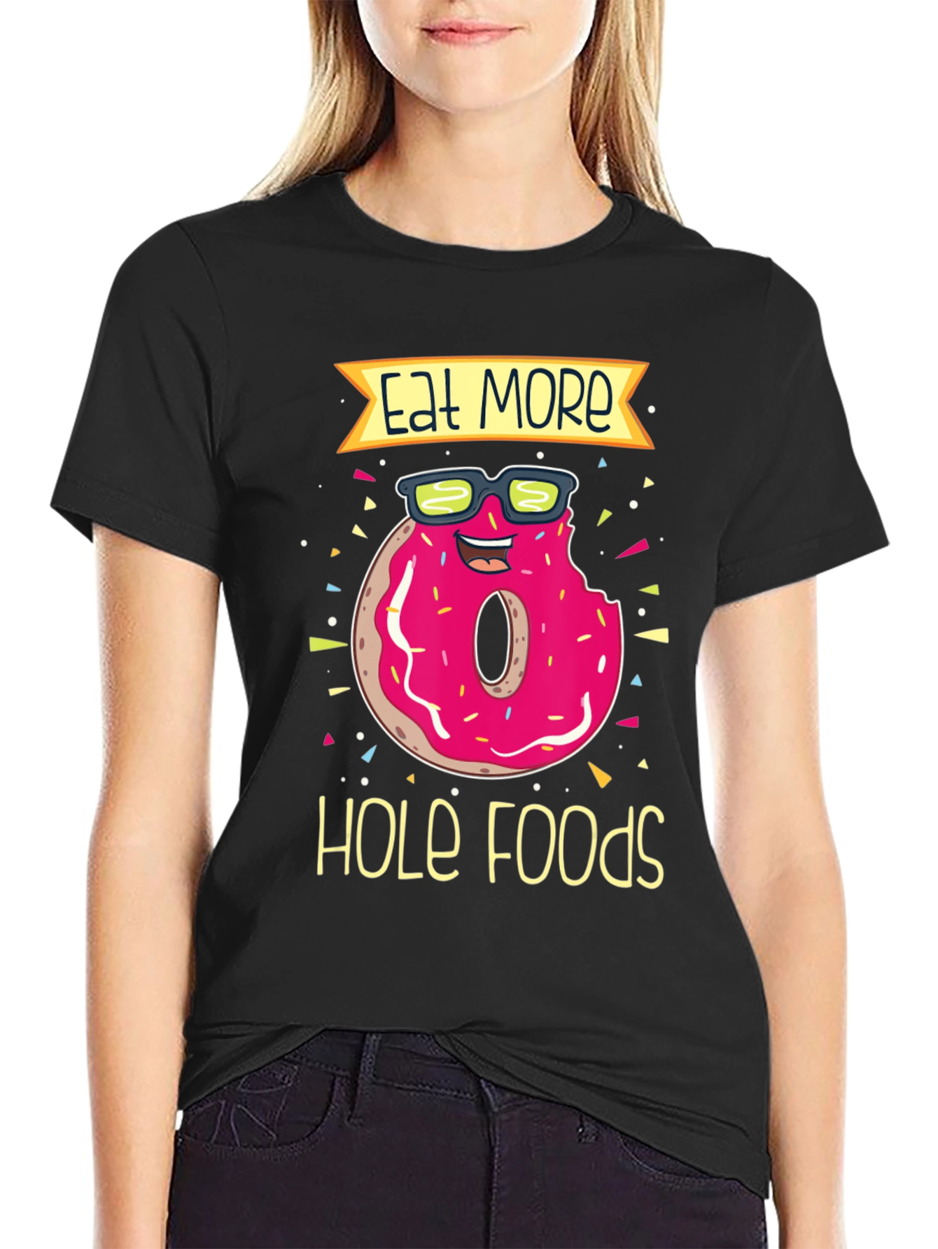 Eat More Hole Foods Donut T-Shirt