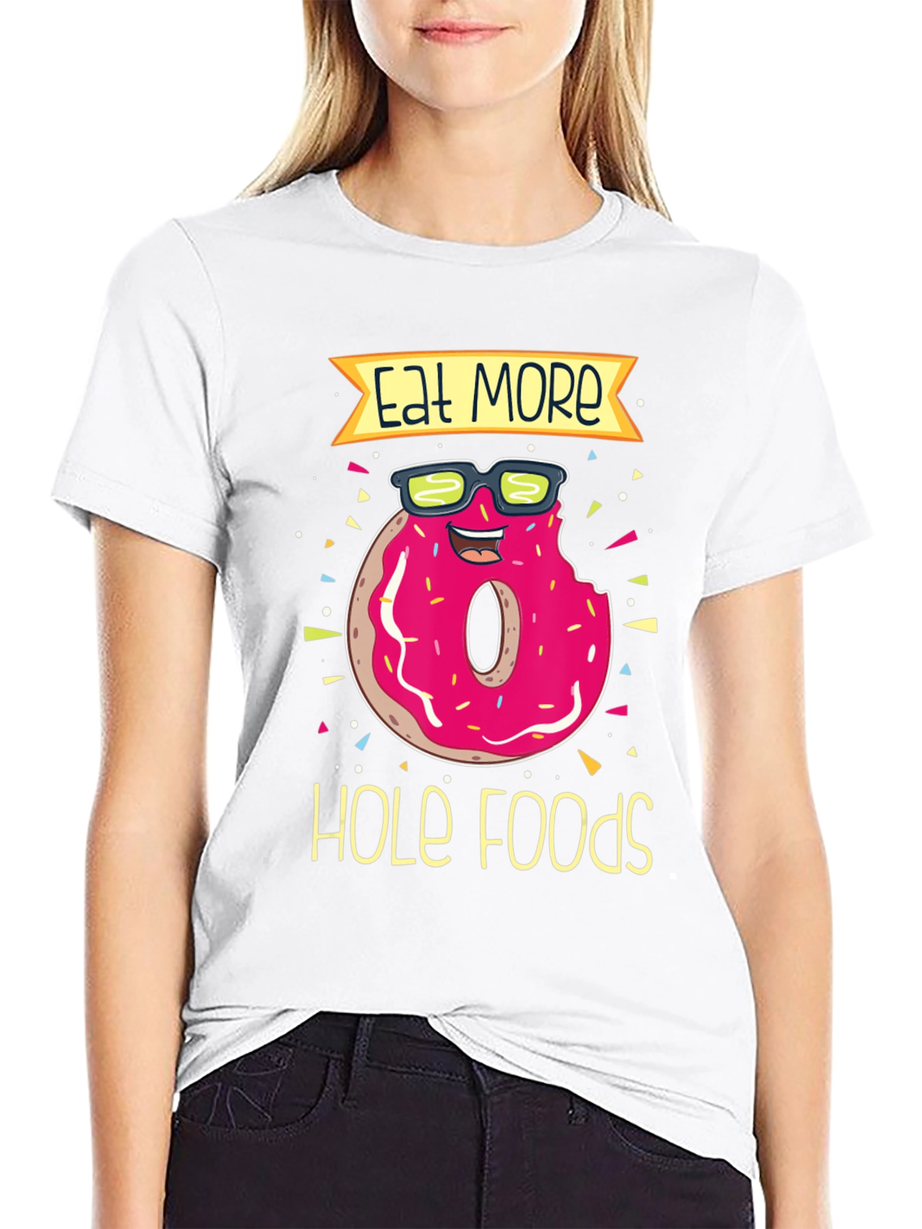 Eat More Hole Foods Donut T-Shirt